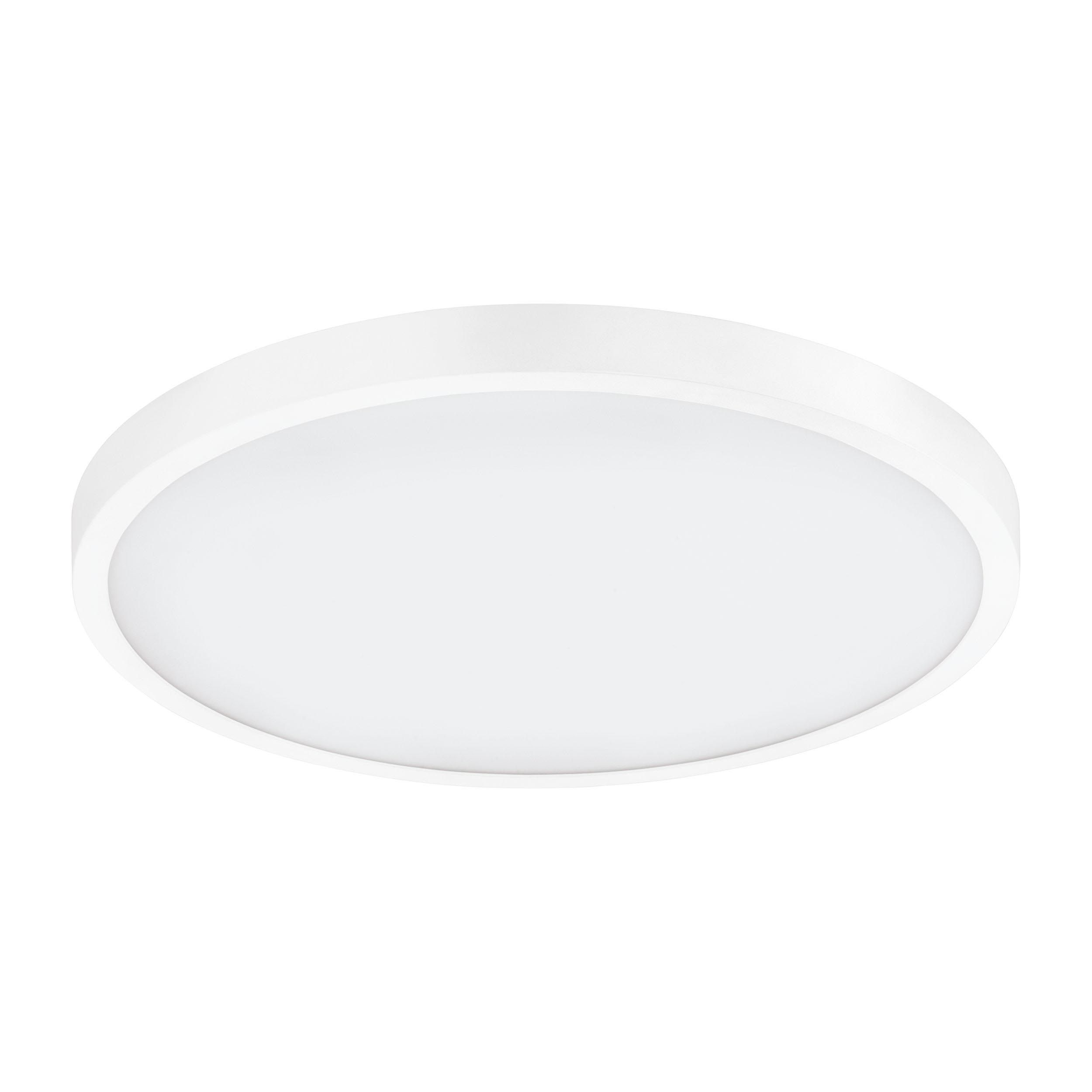 Plafonnier LED FUEVA 1 blanc Ø40cm