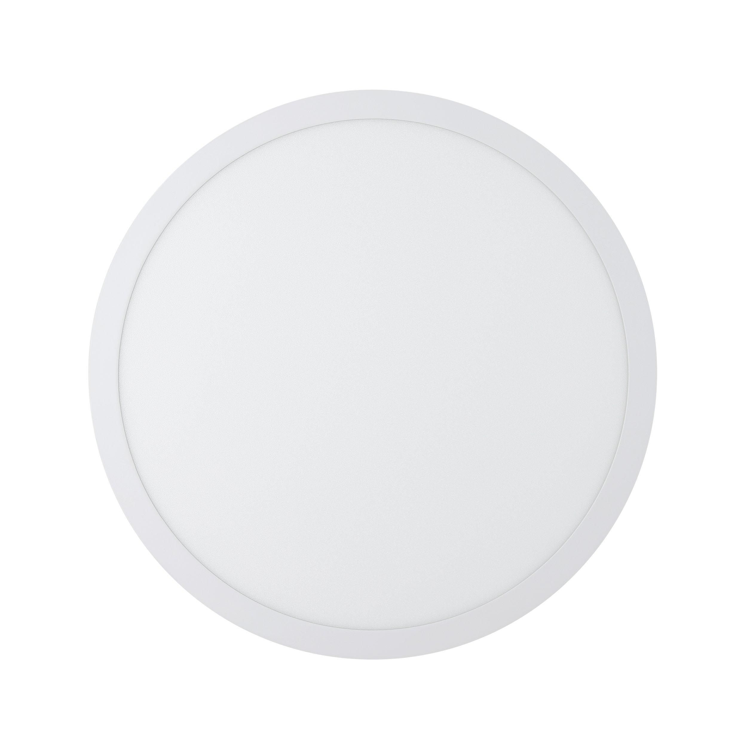 Plafonnier LED FUEVA 1 blanc Ø40cm