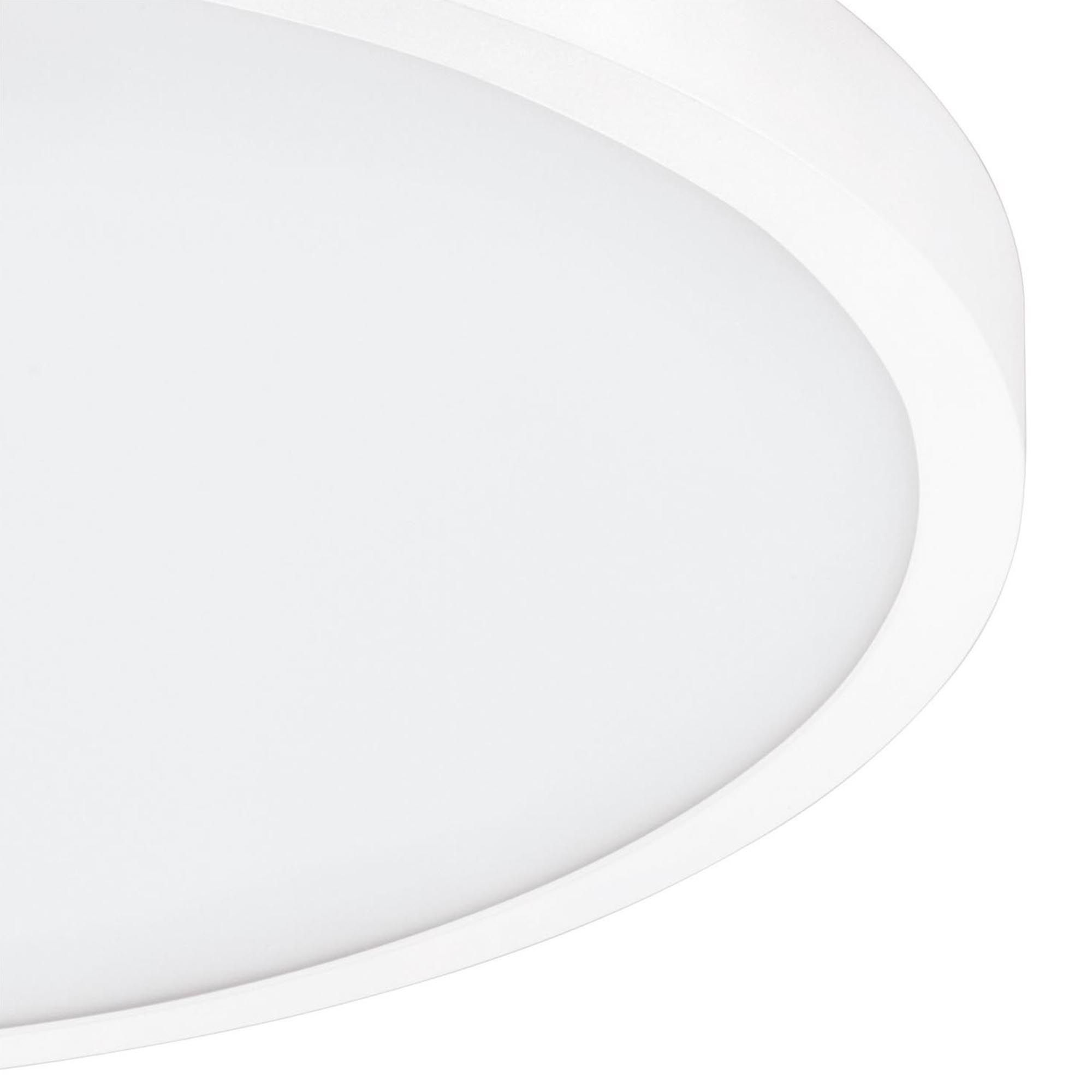Plafonnier LED FUEVA 1 blanc Ø40cm