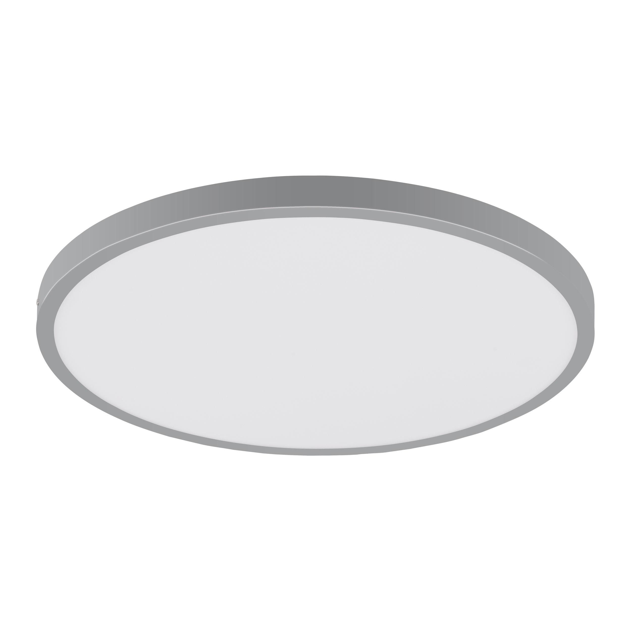 Plafonnier LED FUEVA 1 gris Ø40cm