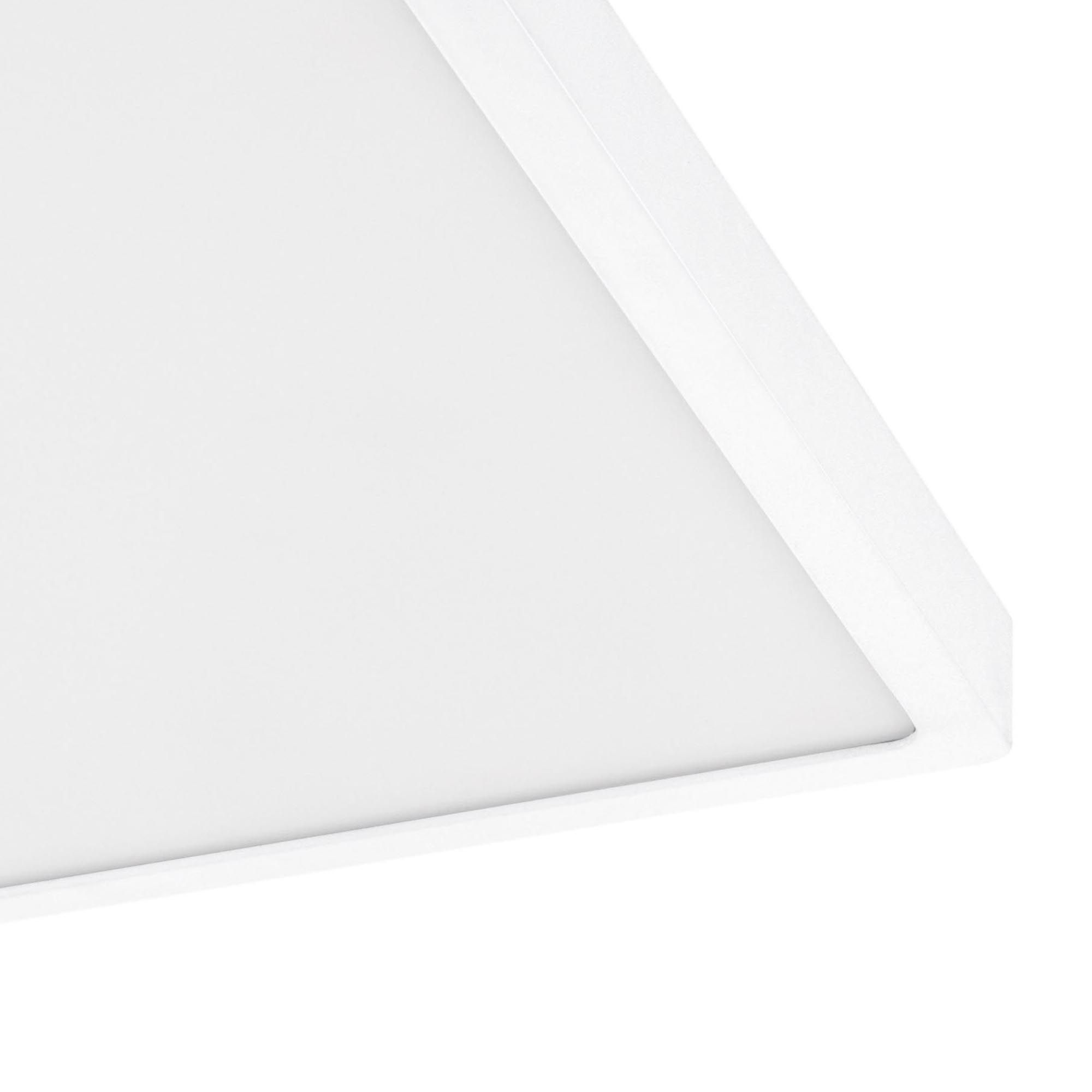Plafonnier LED FUEVA 1 blanc 40x40cm