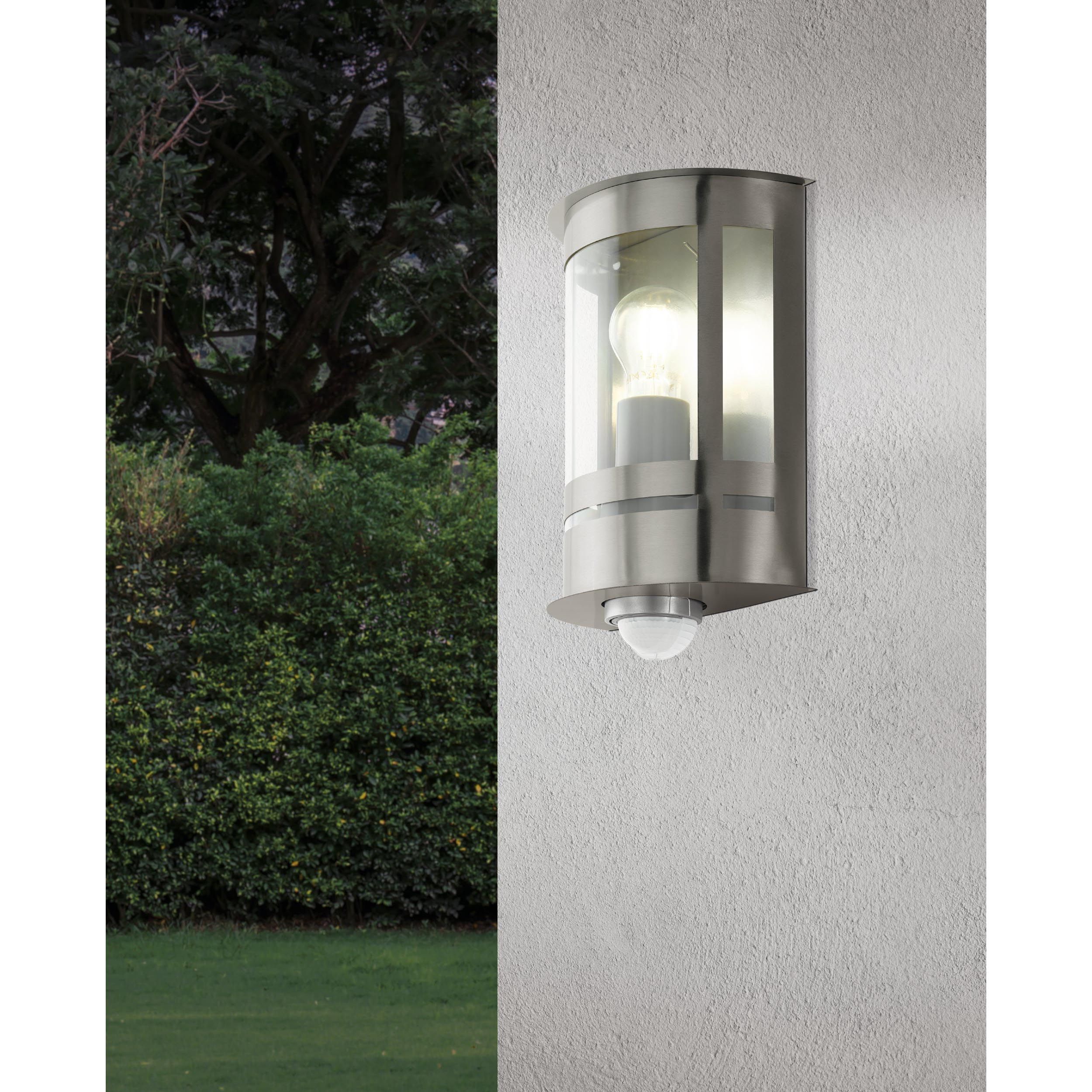 Applique extérieure TRIBANO argenté H26cm