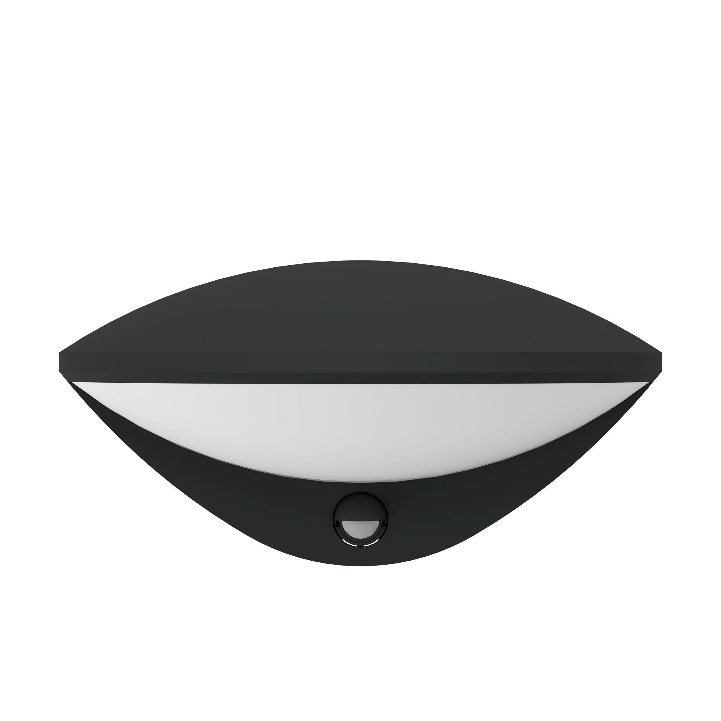 Applique extérieure détecteur BELCREDA anthracite H12,5cm