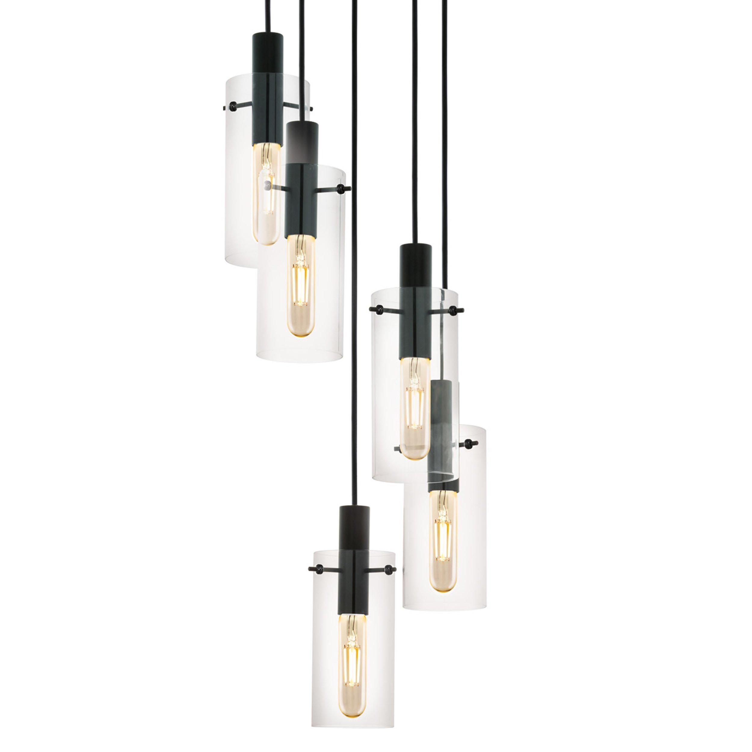 Suspension MONTEFINO transparent Ø35cm