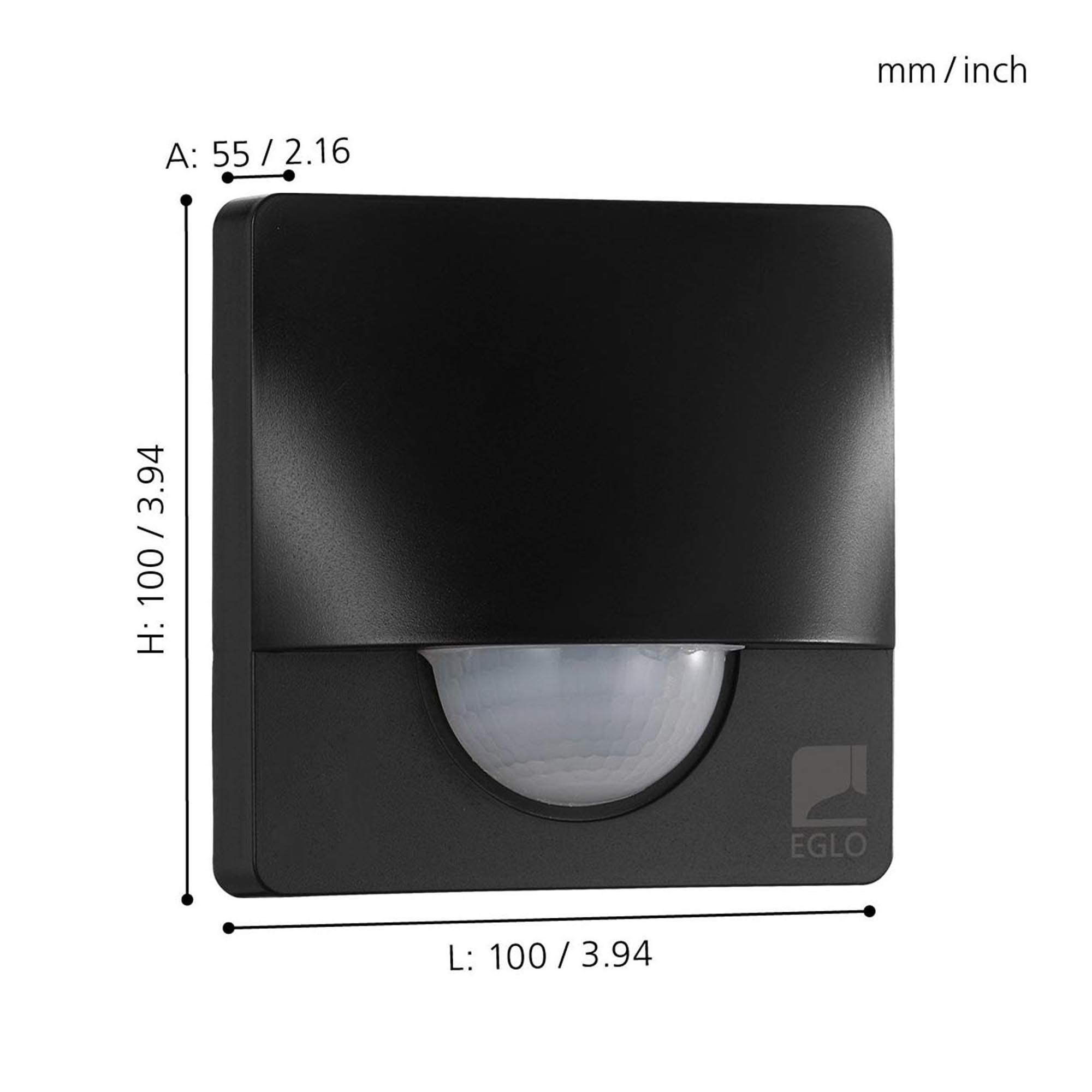 Détecteur extérieur DETECT ME 3 blanc H9,5cm