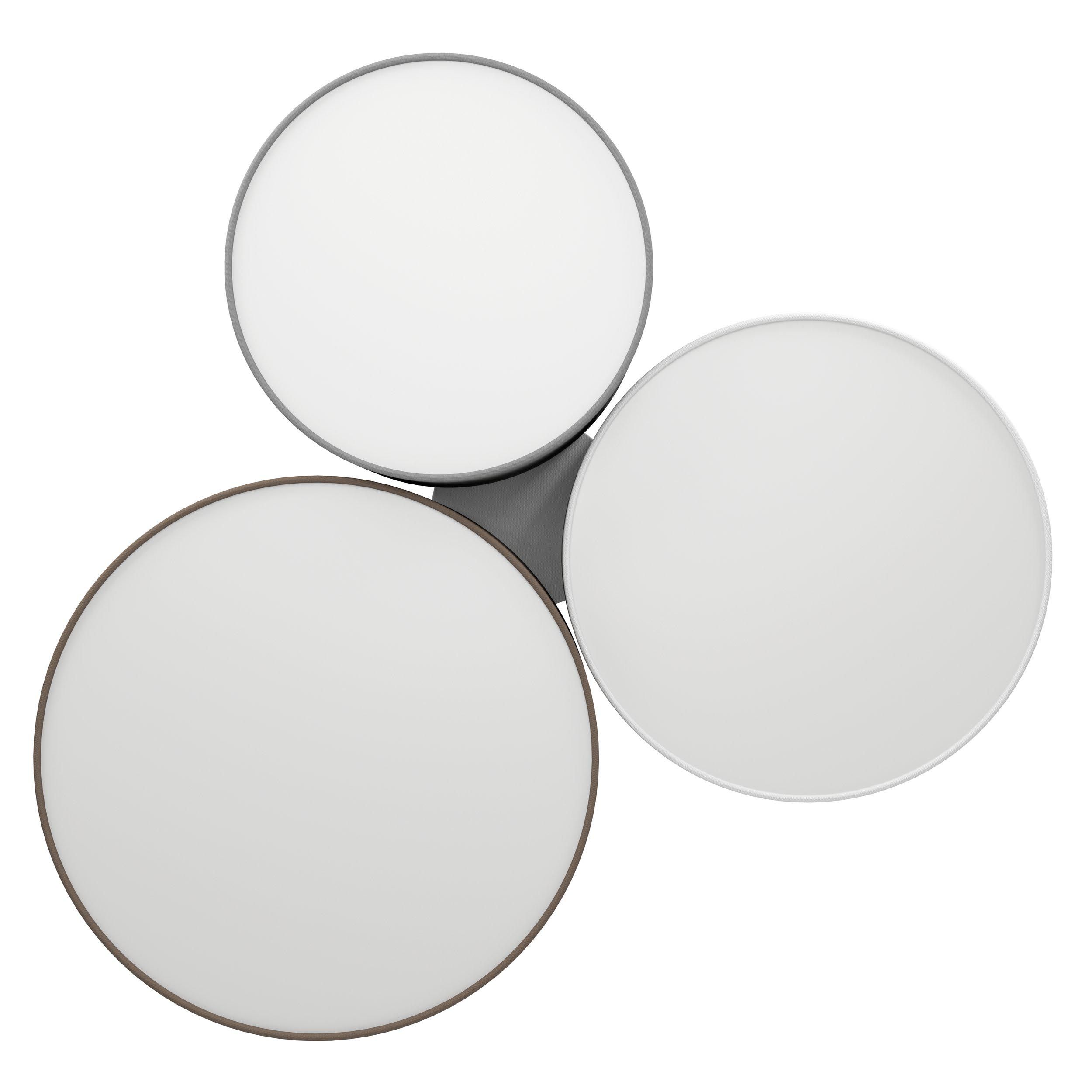 Plafonnier tissu multi PASTORE E27 3X60W