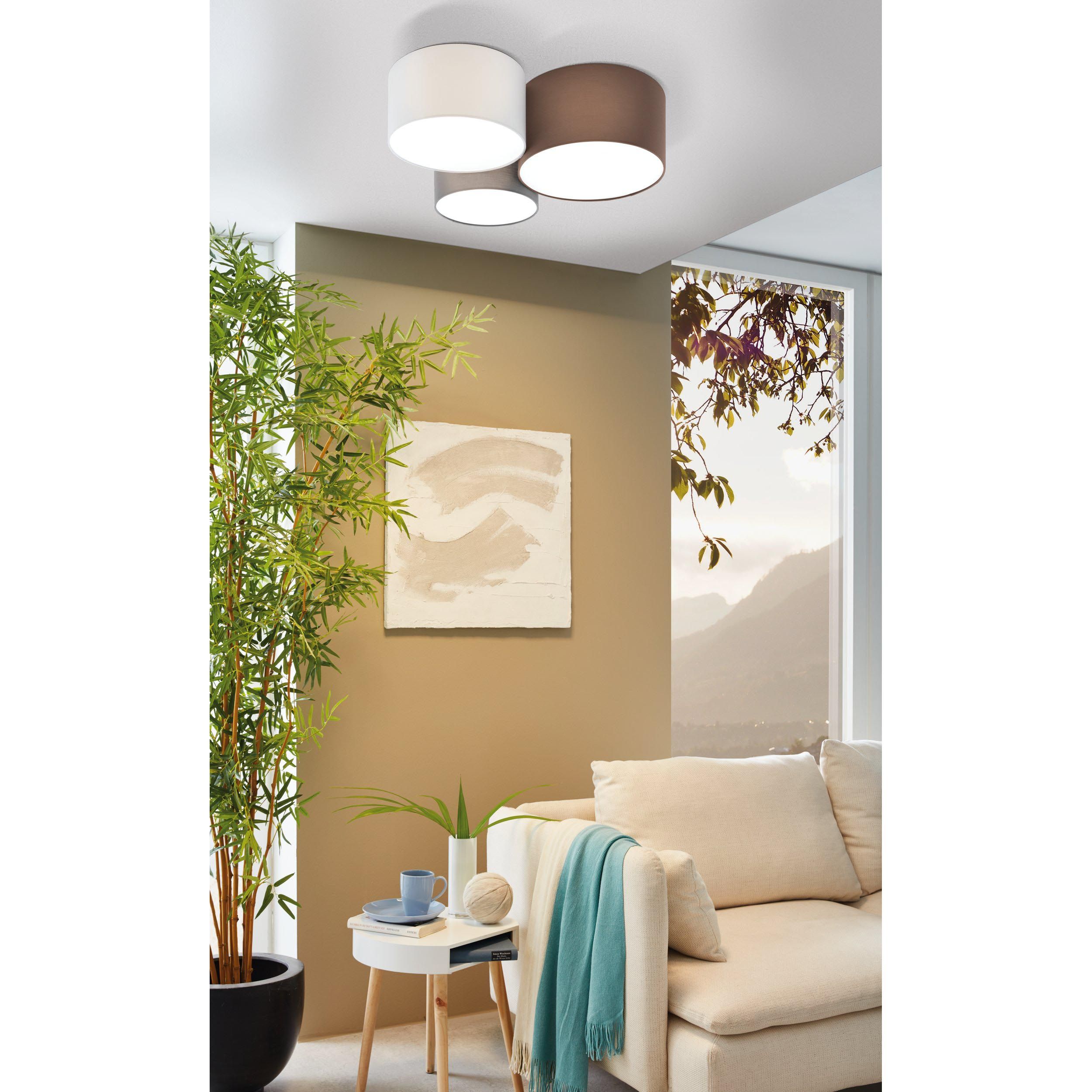 Plafonnier tissu multi PASTORE E27 3X60W