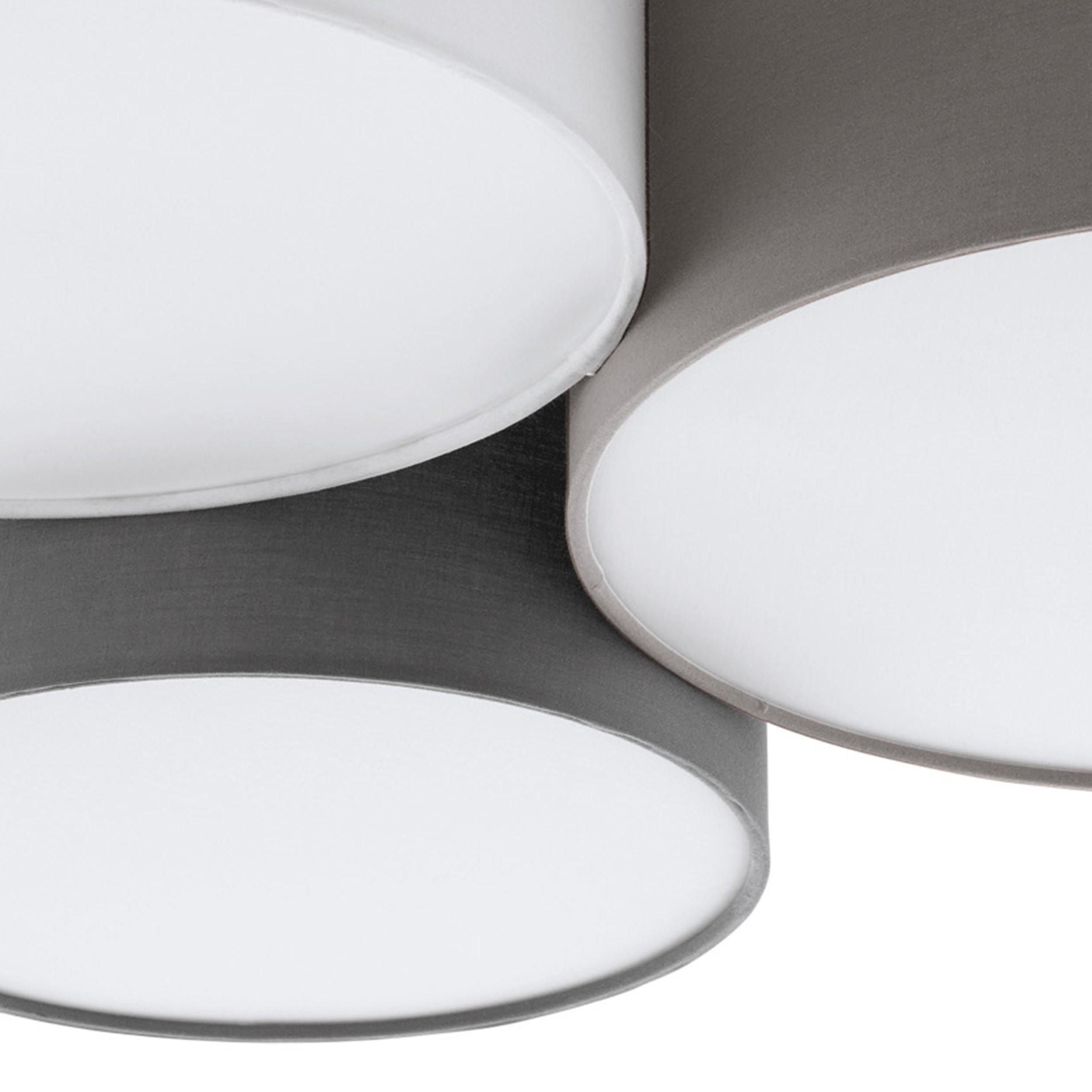 Plafonnier tissu multi PASTORE E27 3X60W