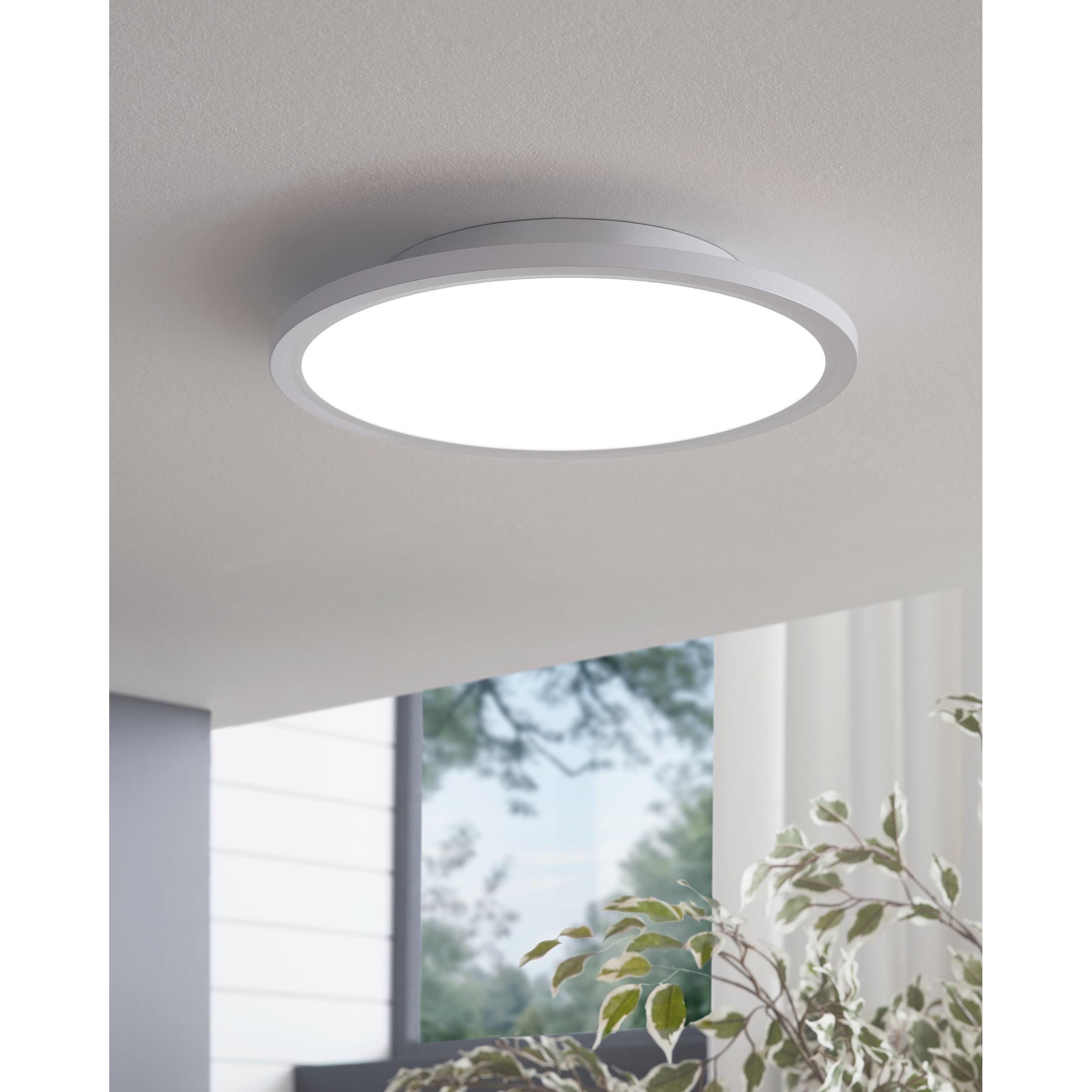 Plafonnier LED SARSINA blanc Ø30cm
