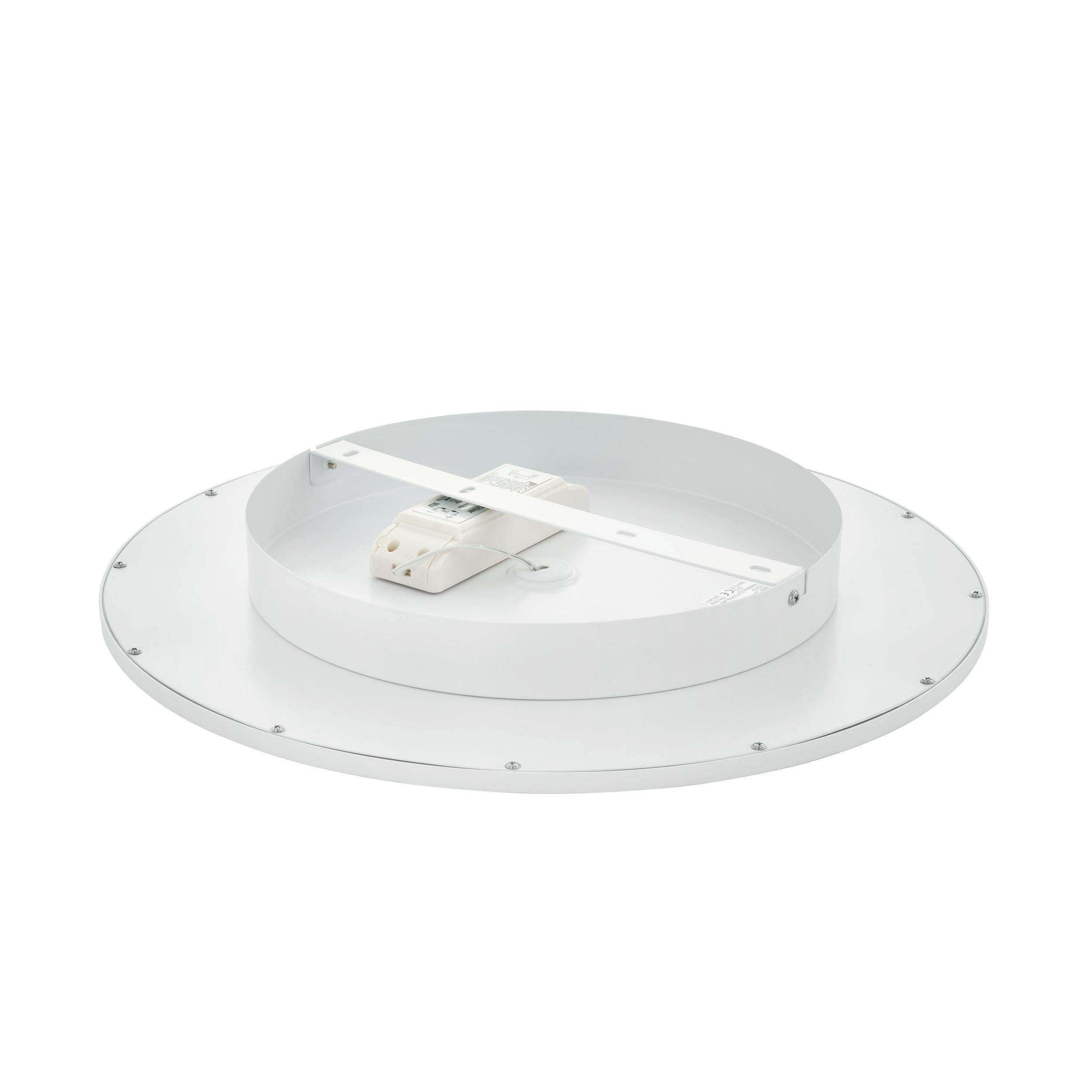 Plafonnier LED SARSINA blanc Ø45cm
