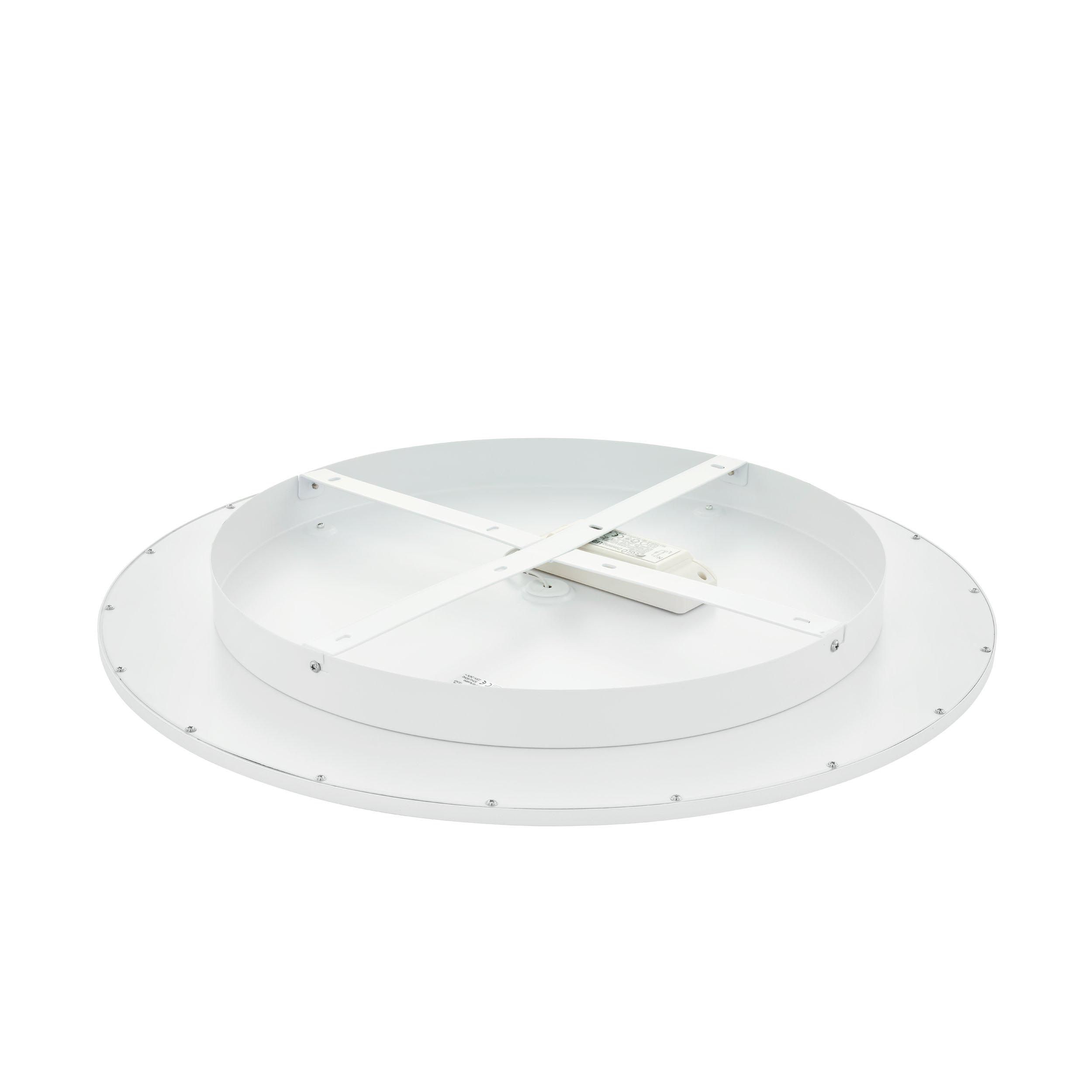 Plafonnier LED SARSINA blanc Ø60cm