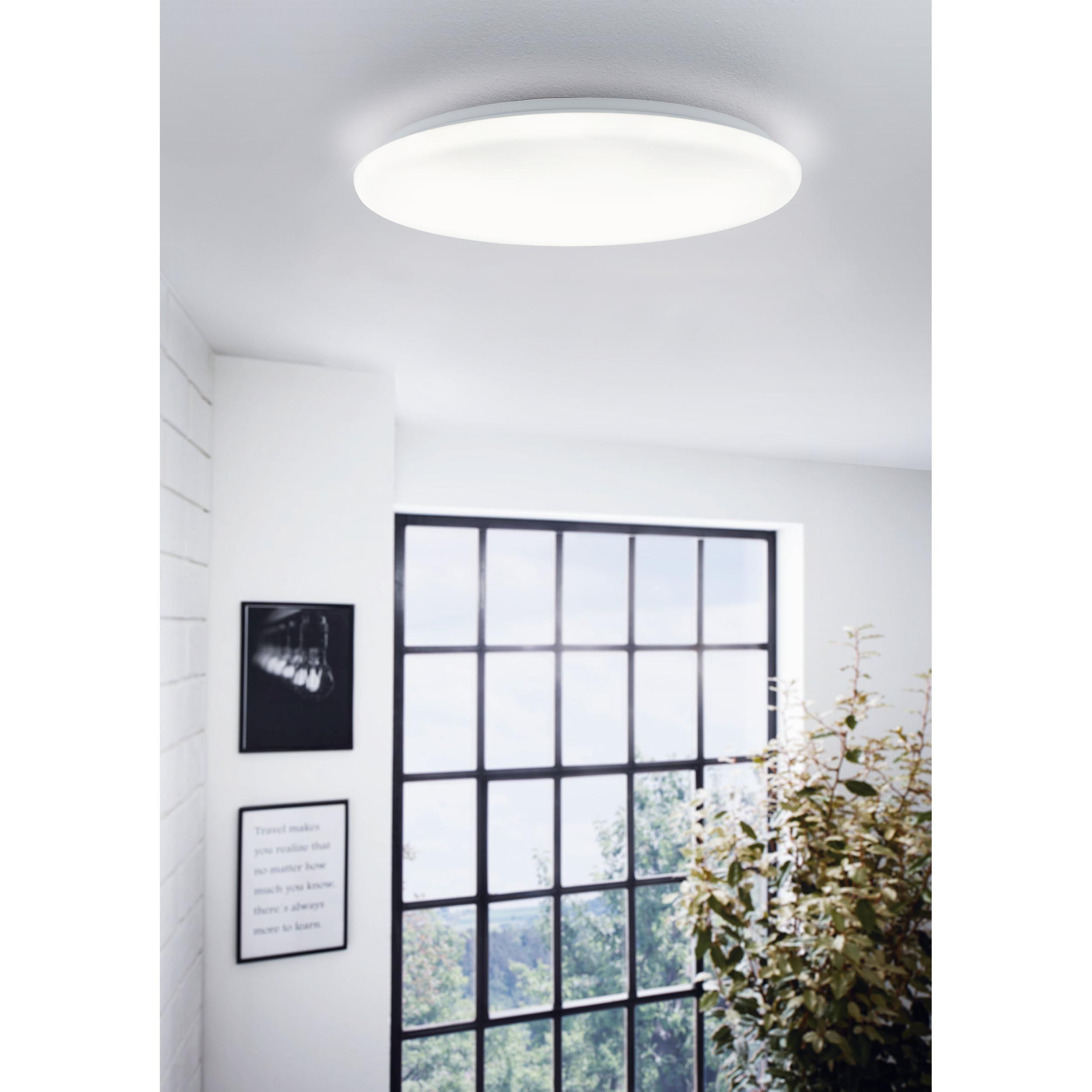 Plafonnier LED GIRON blanc Ø57cm