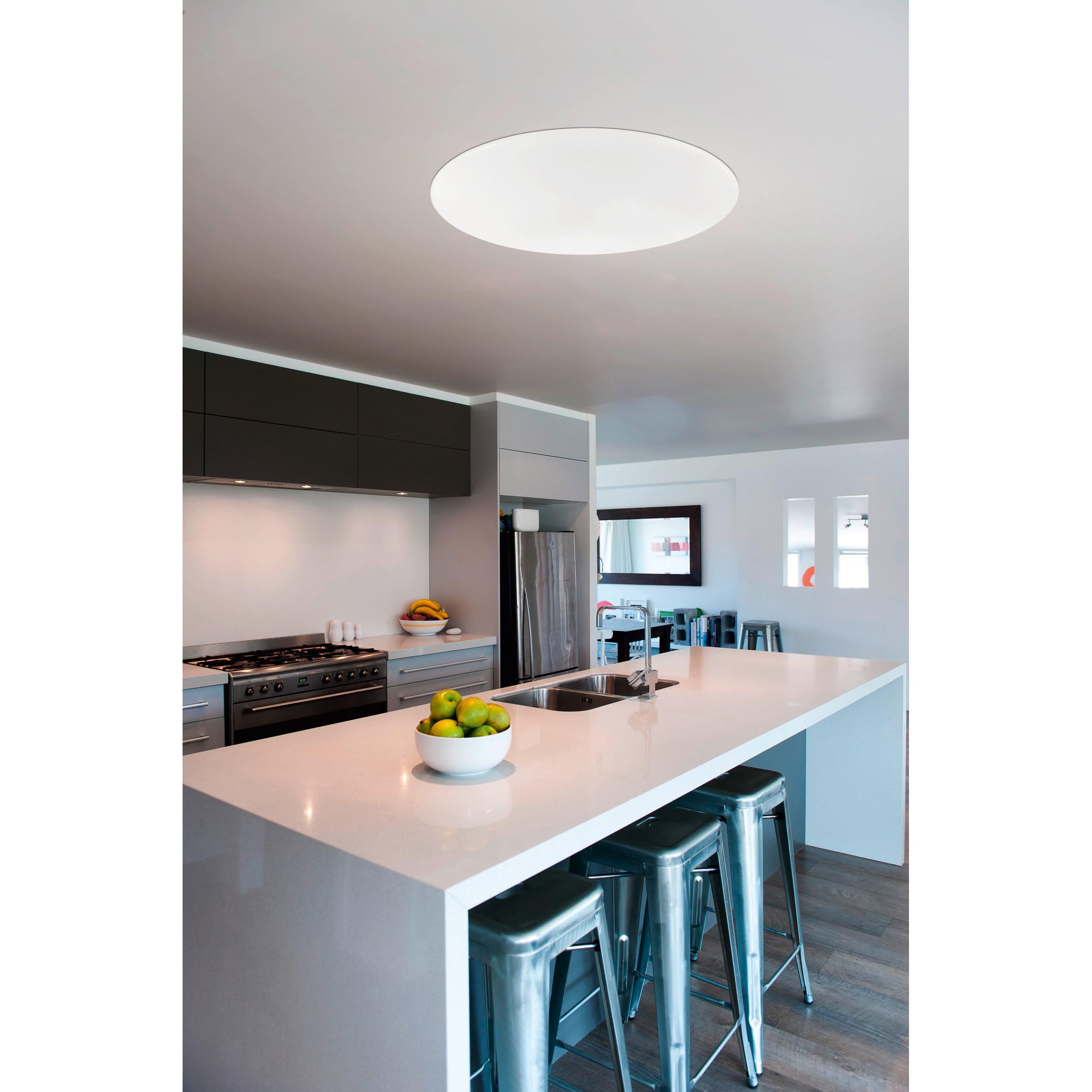 Plafonnier LED GIRON blanc Ø57cm