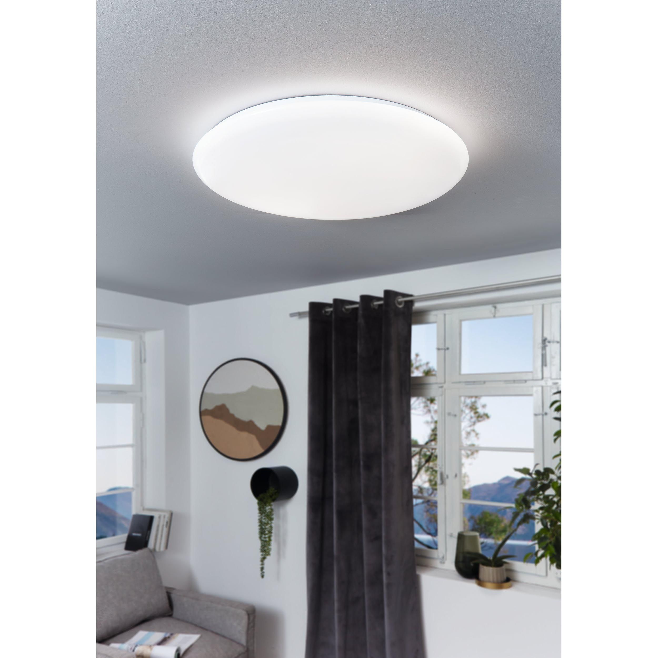 Plafonnier LED GIRON blanc Ø76cm