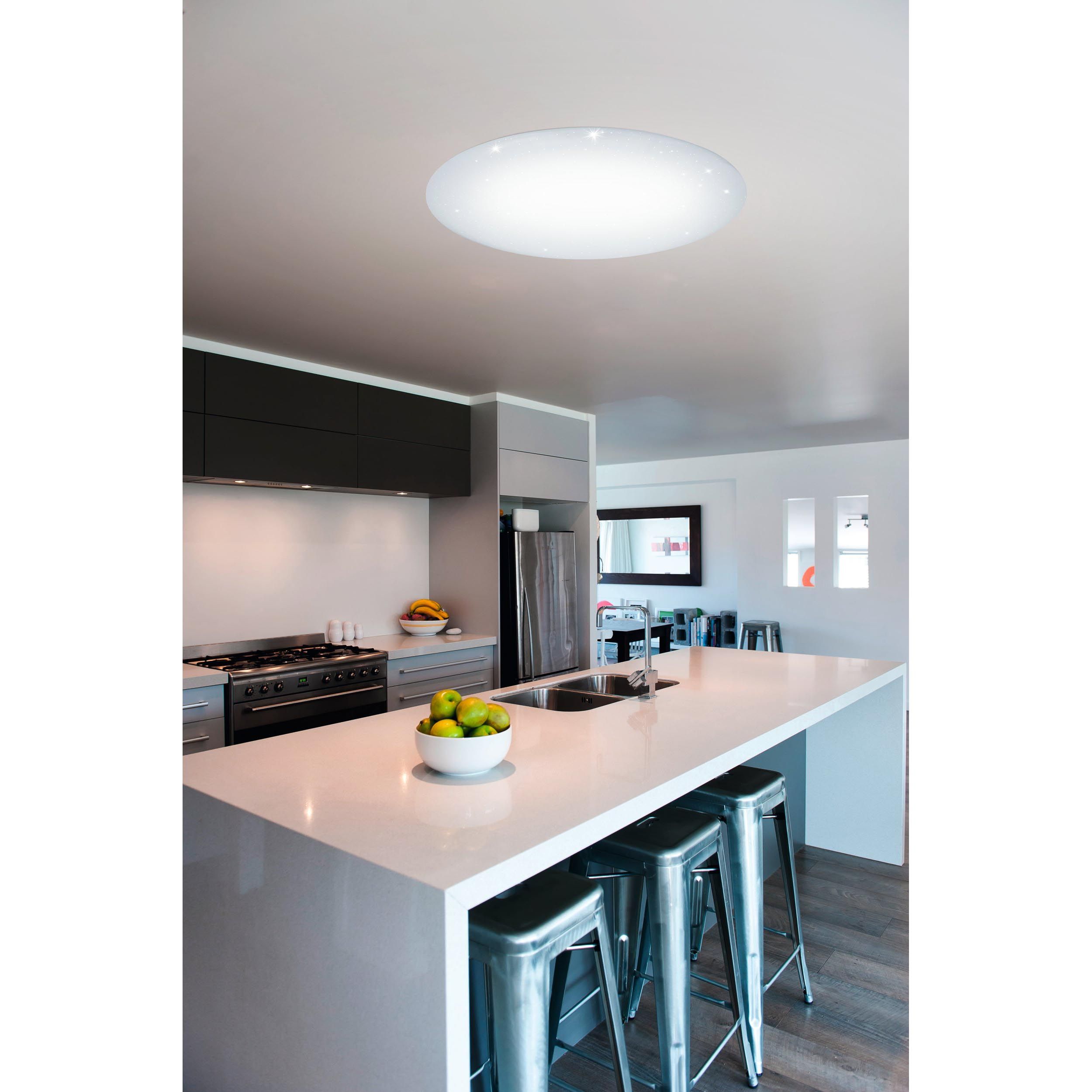 Plafonnier LED GIRON-S blanc Ø76cm