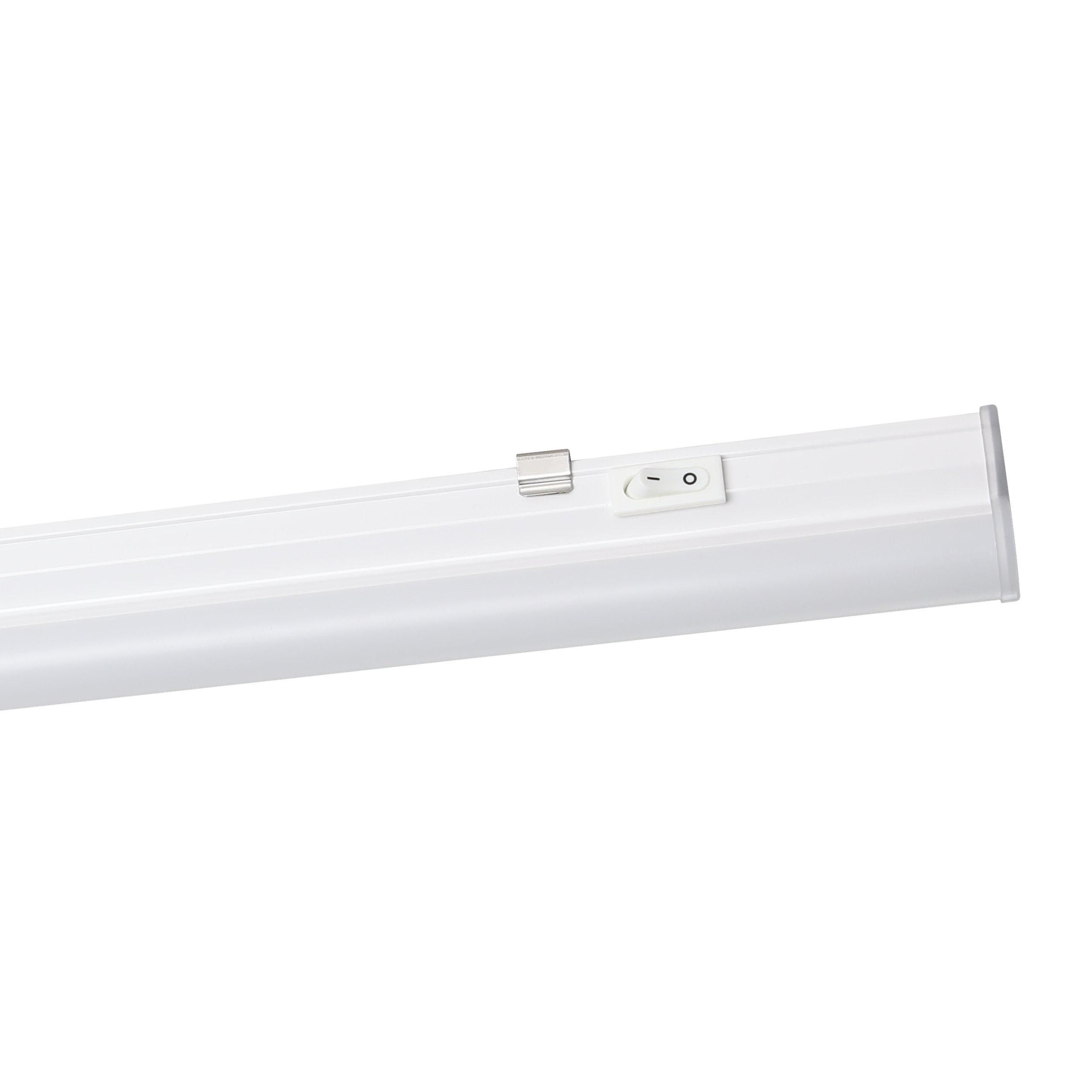 Plafonnier LED DUNDRY blanc L87cm