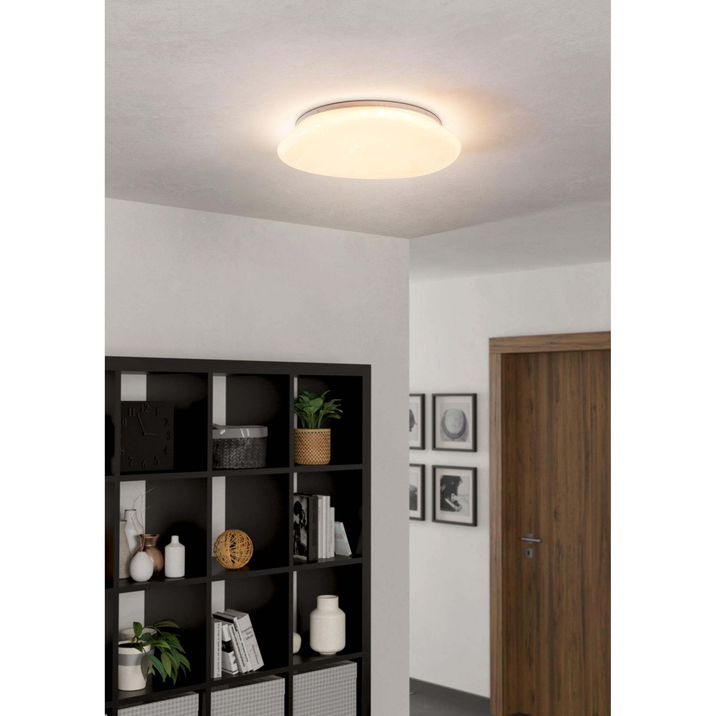 Plafonnier LED SILERAS blanc Ø45cm
