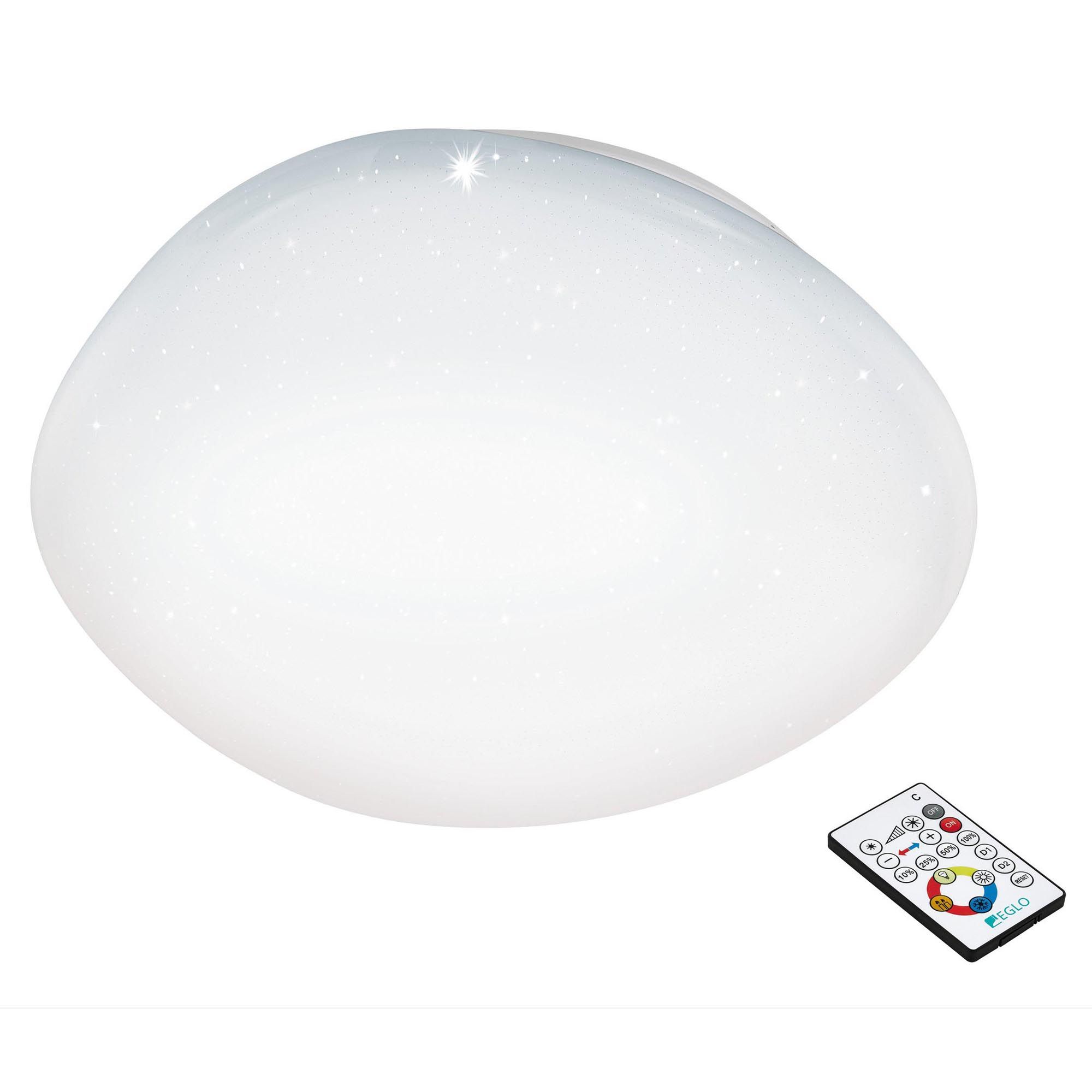 Plafonnier LED SILERAS blanc Ø60cm