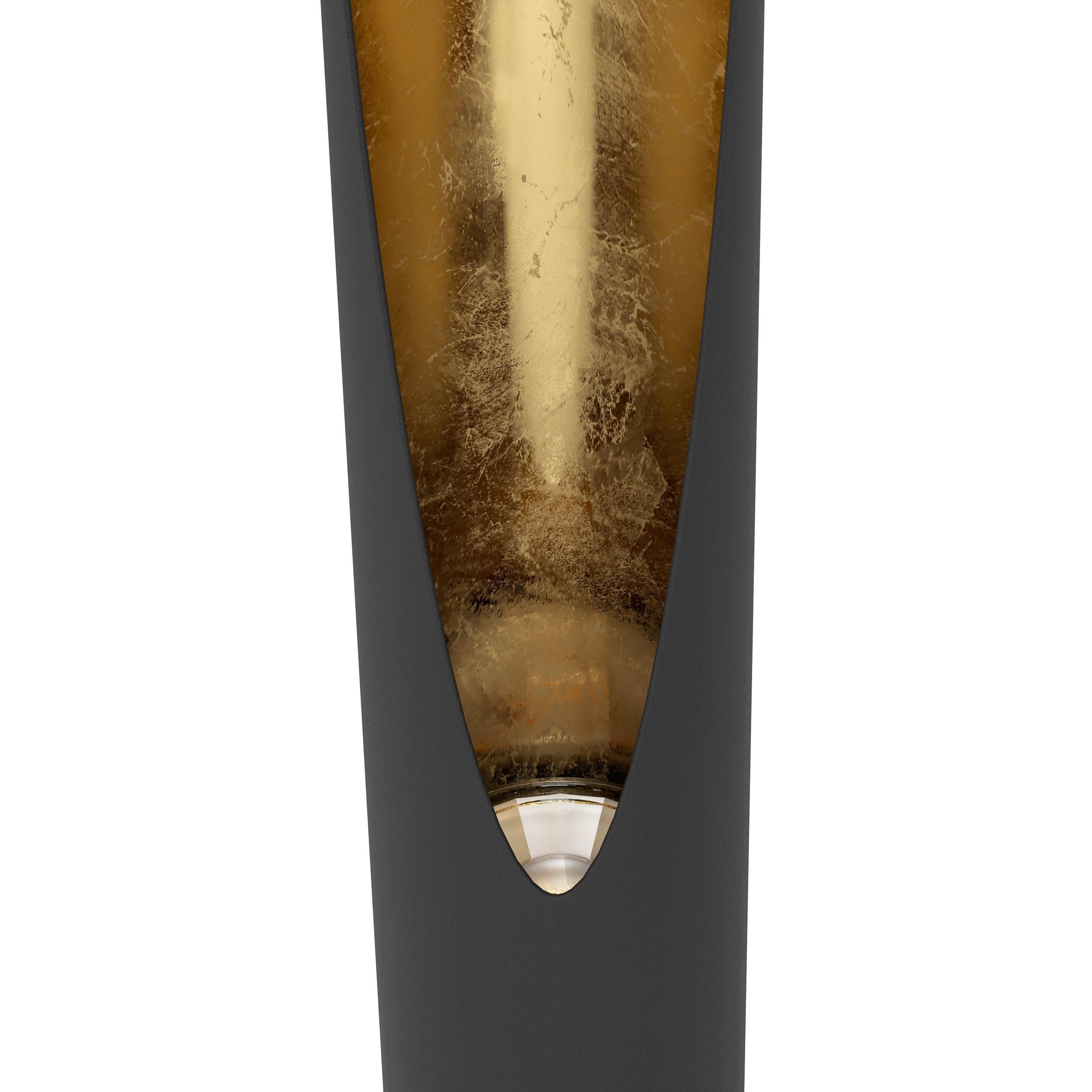 Lampe BARBOTTO noir H39,5cm