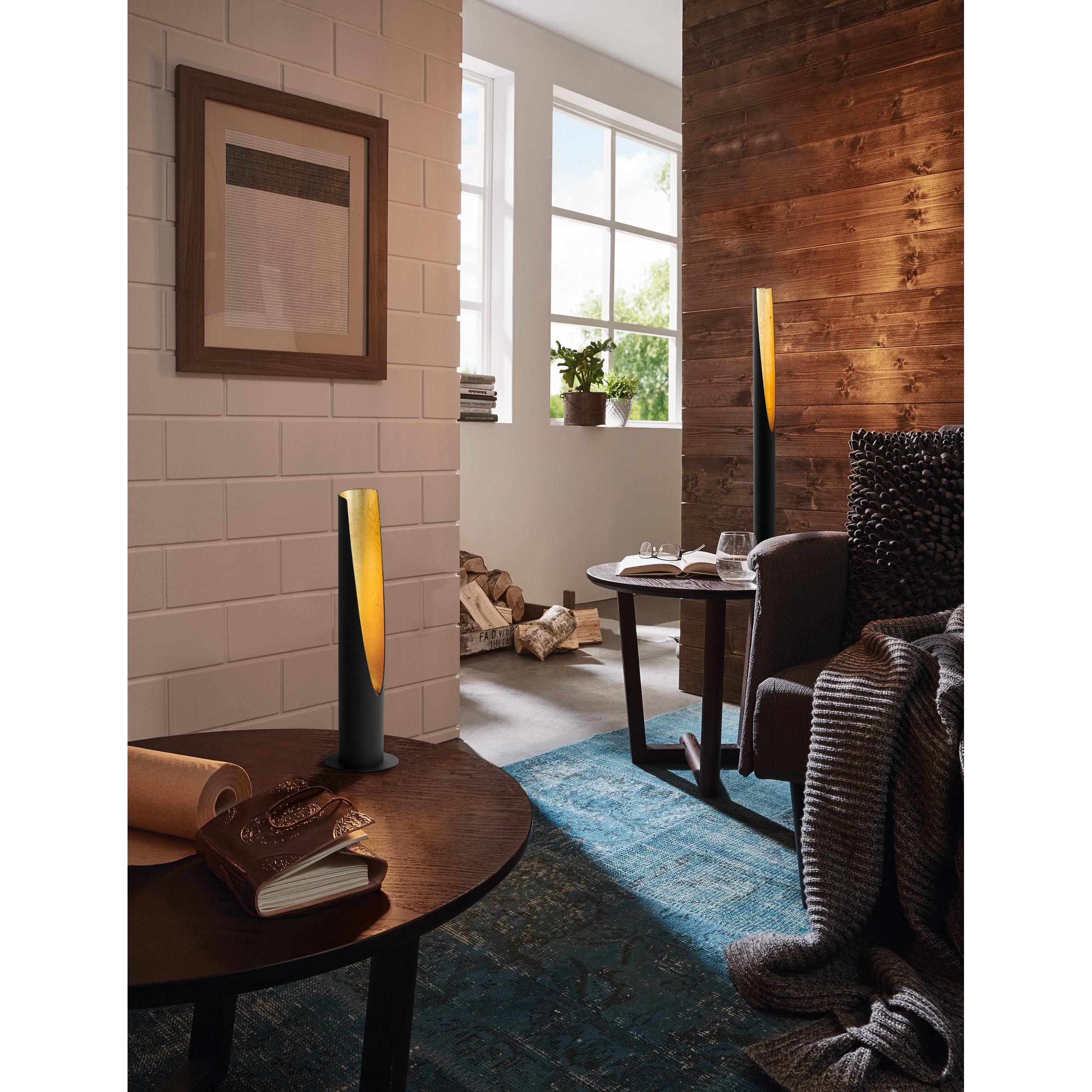 Lampe BARBOTTO noir H39,5cm