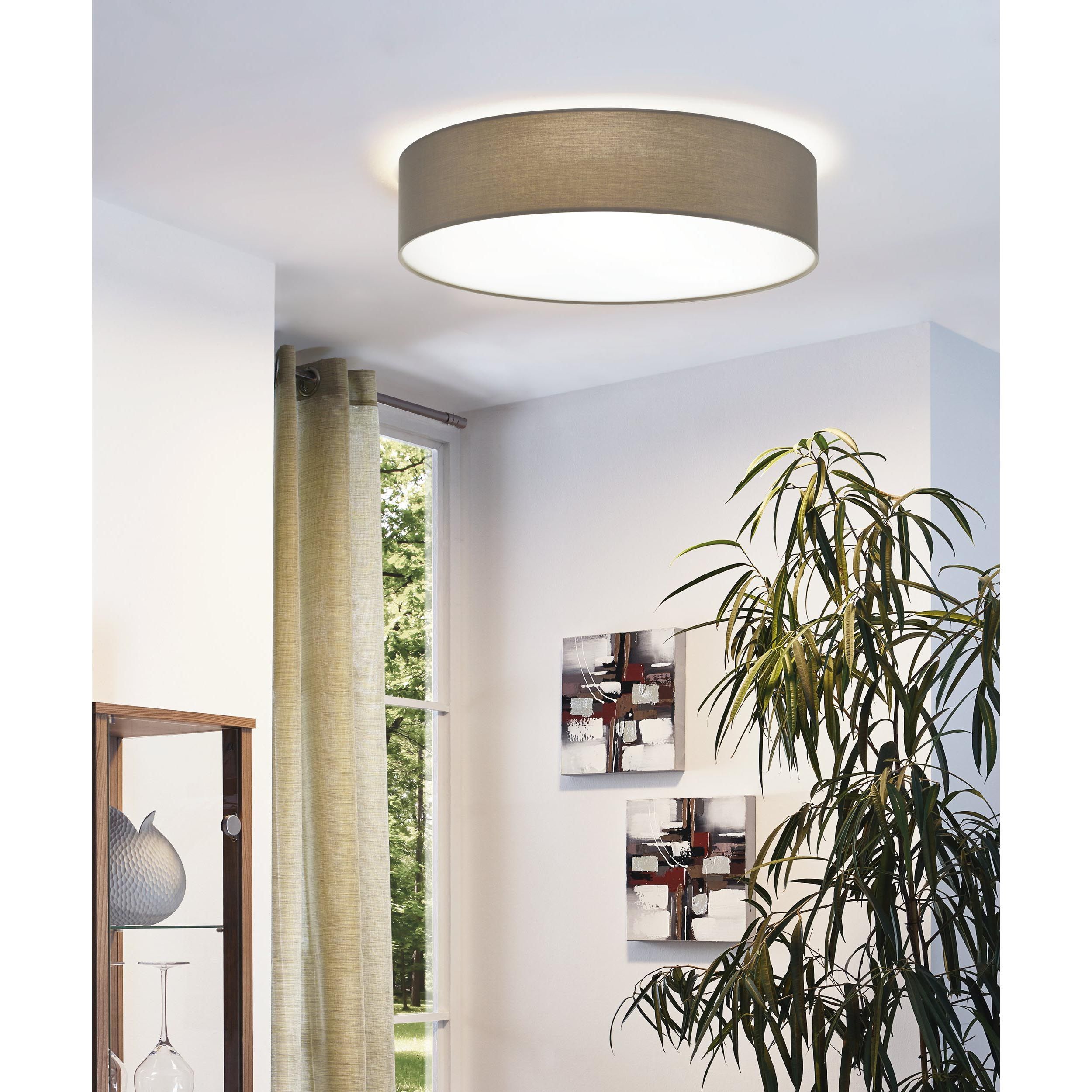 Plafonnier PASTERI taupe Ø57cm
