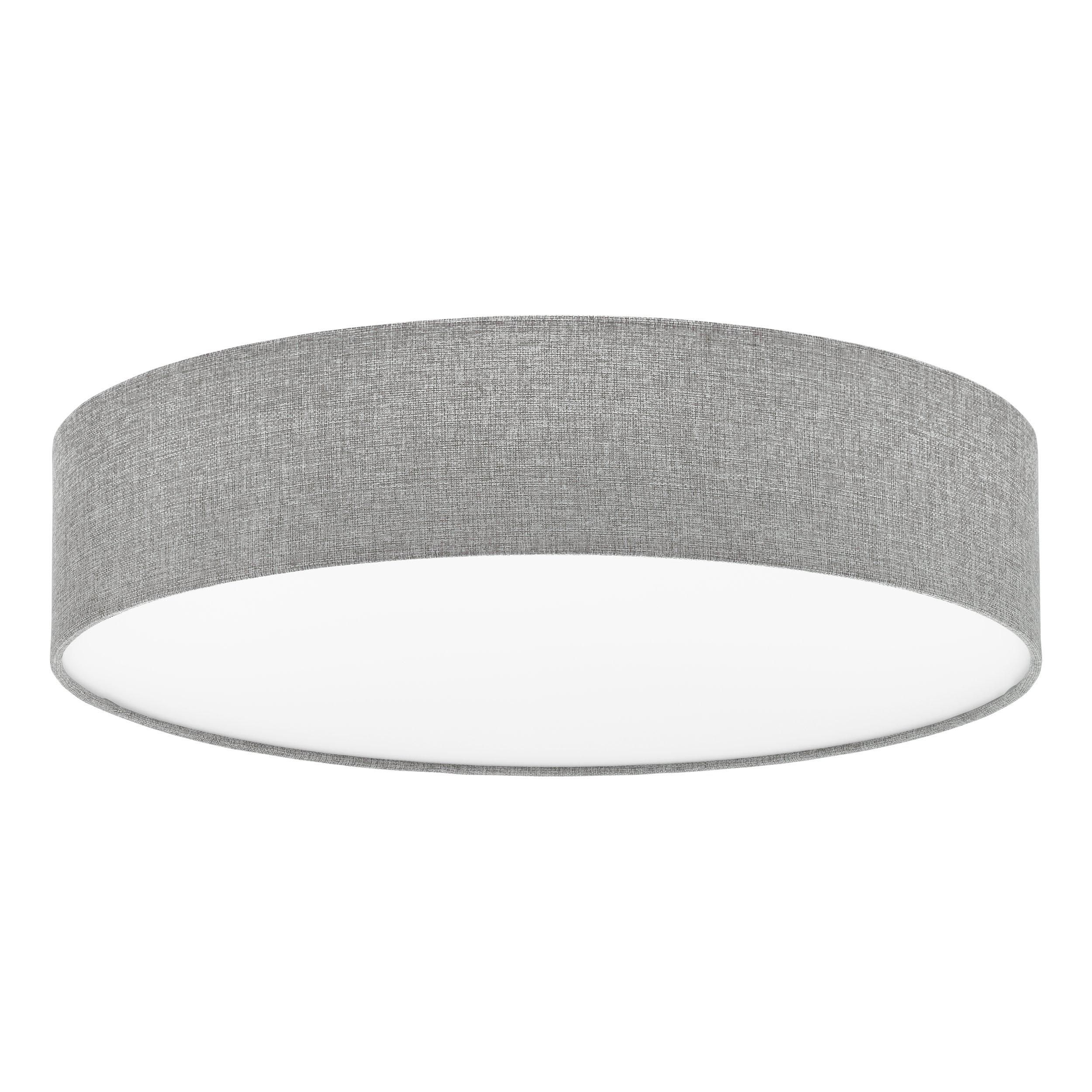 Plafonnier PASTERI gris Ø57cm