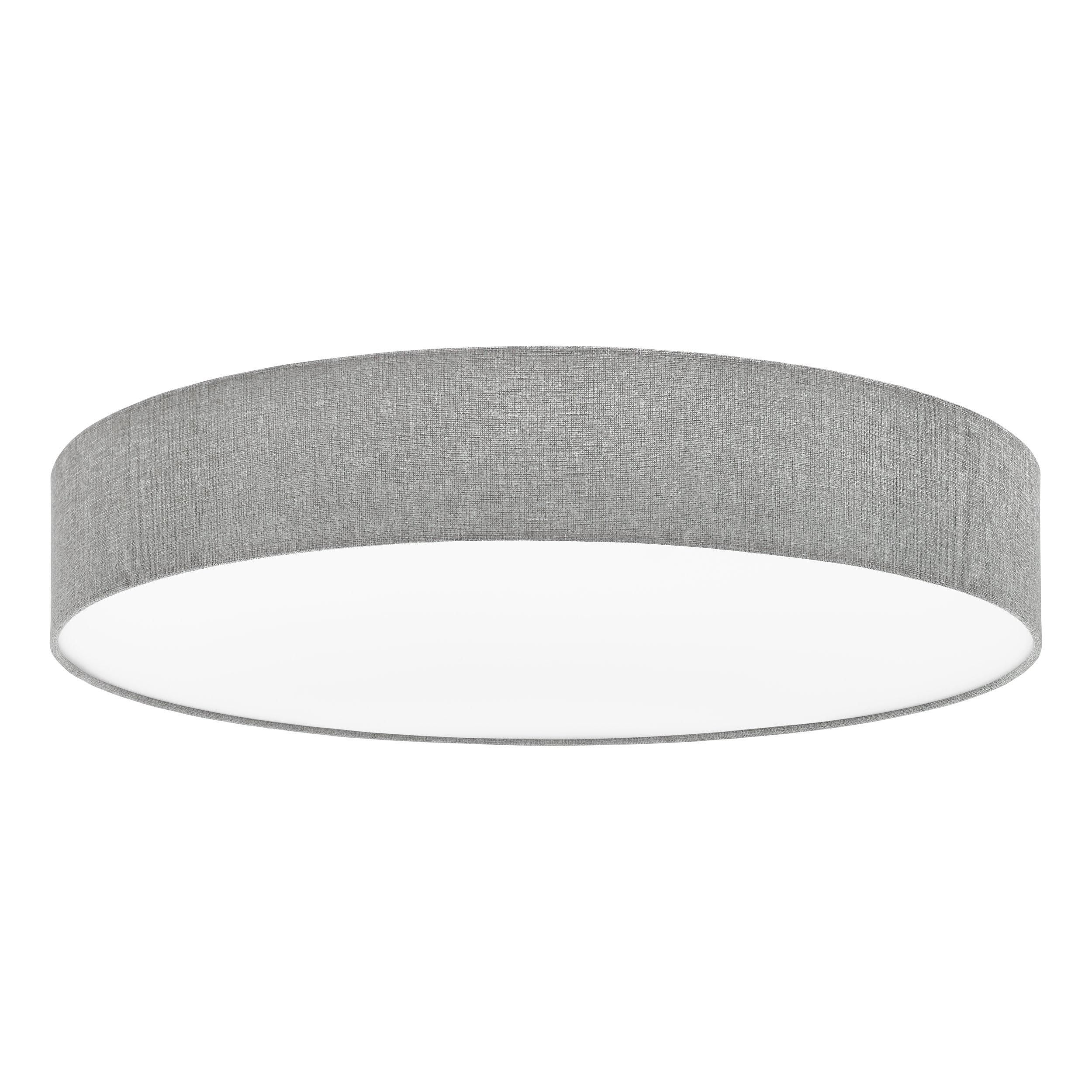 Plafonnier PASTERI gris Ø76cm