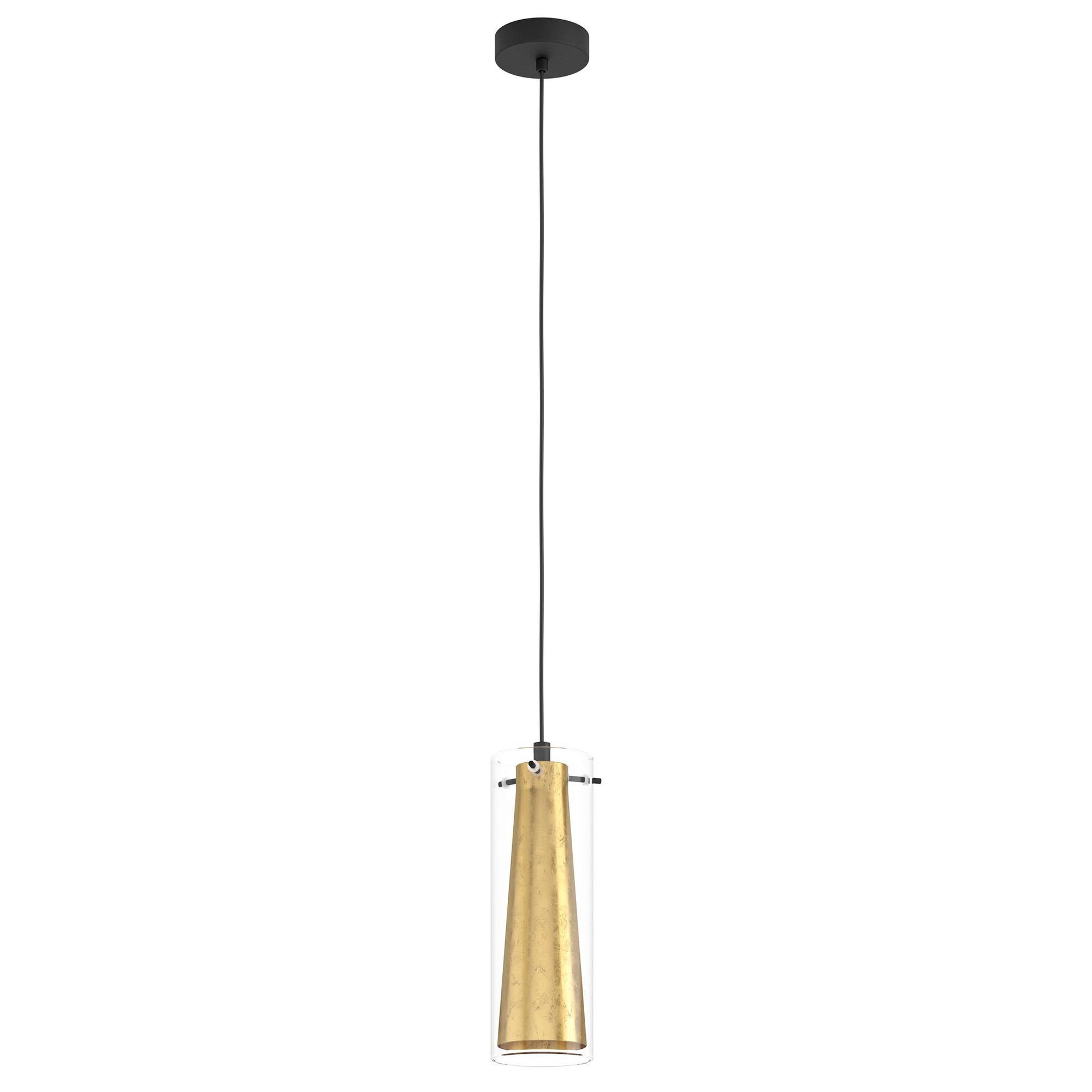 Suspension PINTO GOLD doré Ø11cm