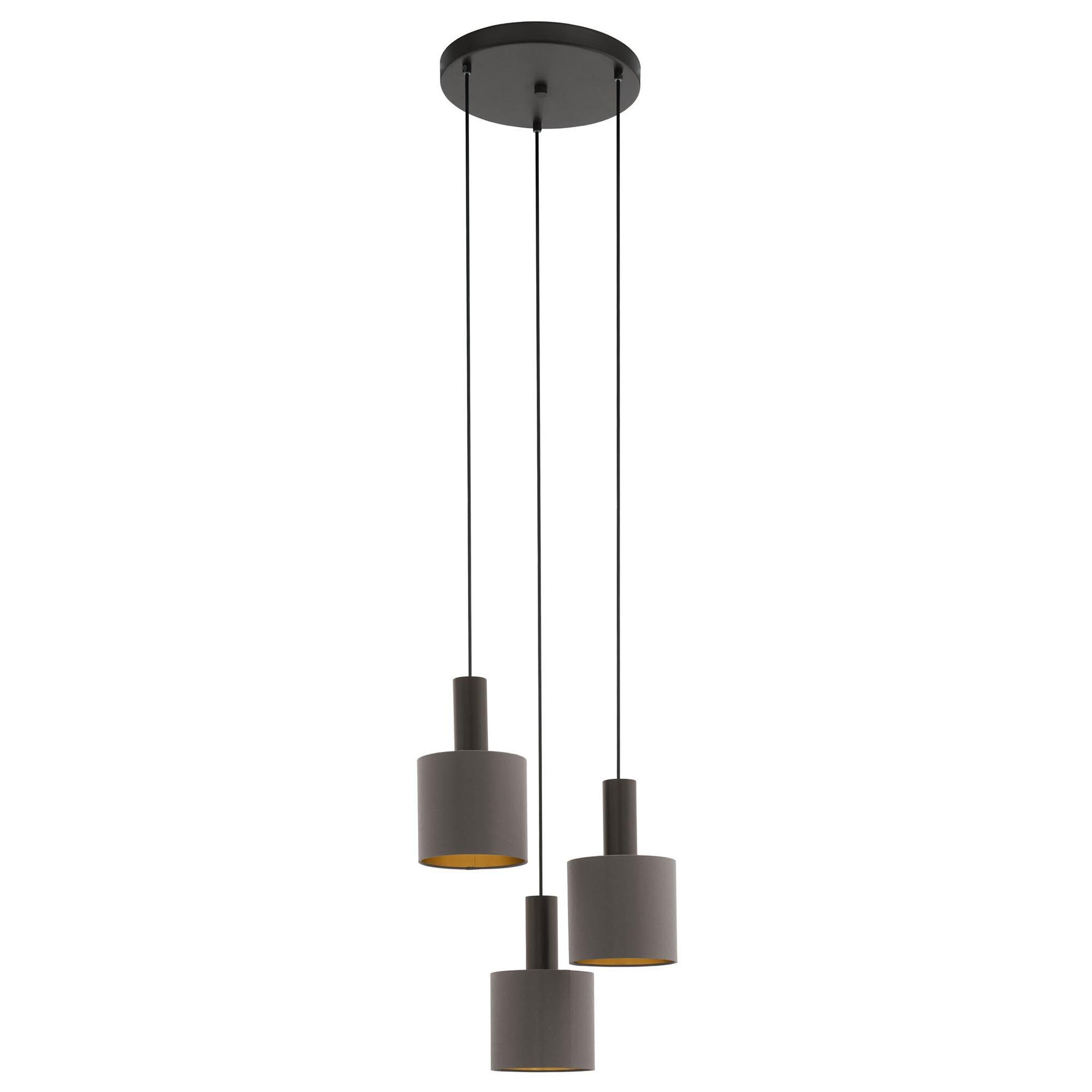 Suspension CONCESSA 1 marron Ø42cm