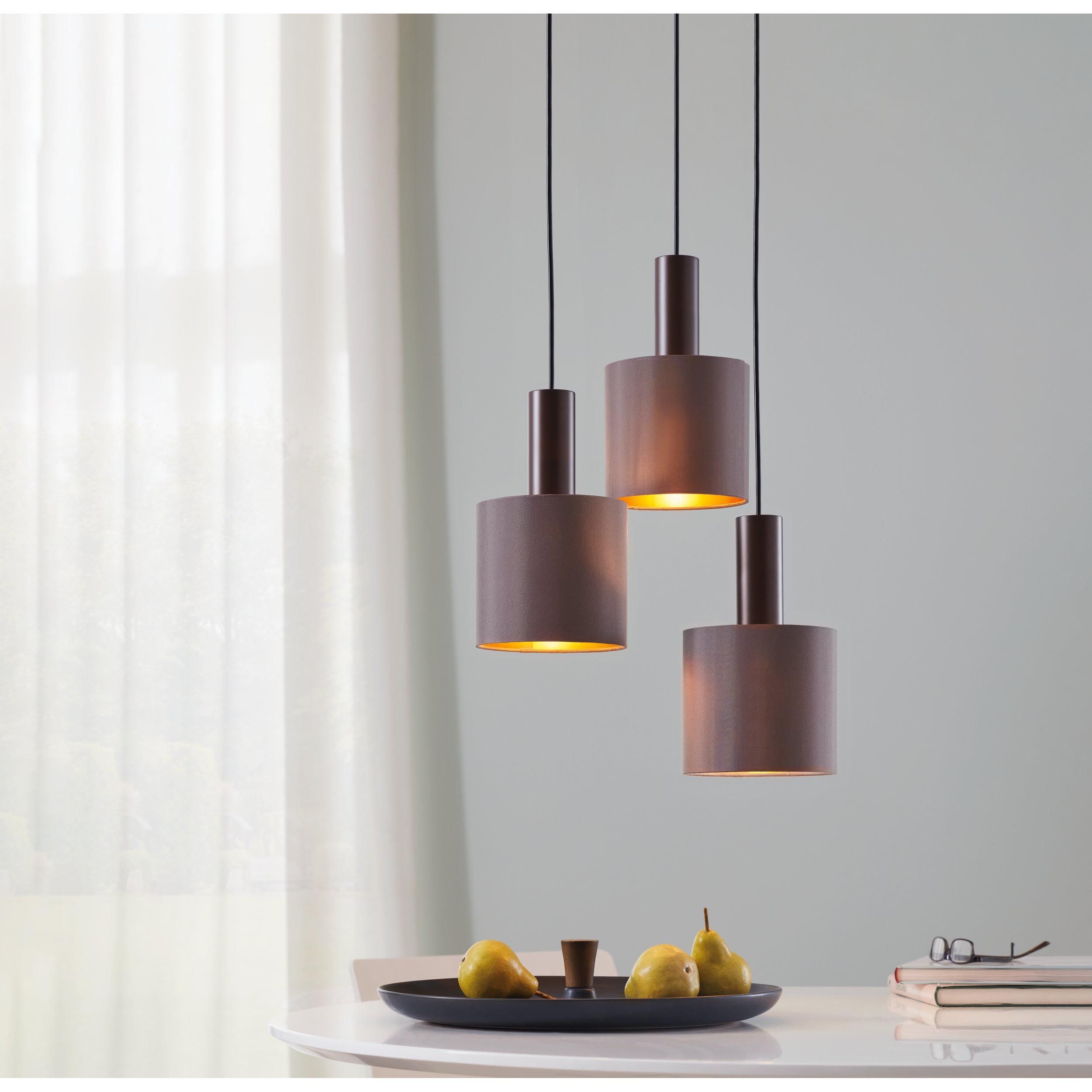 Suspension CONCESSA 1 marron Ø42cm