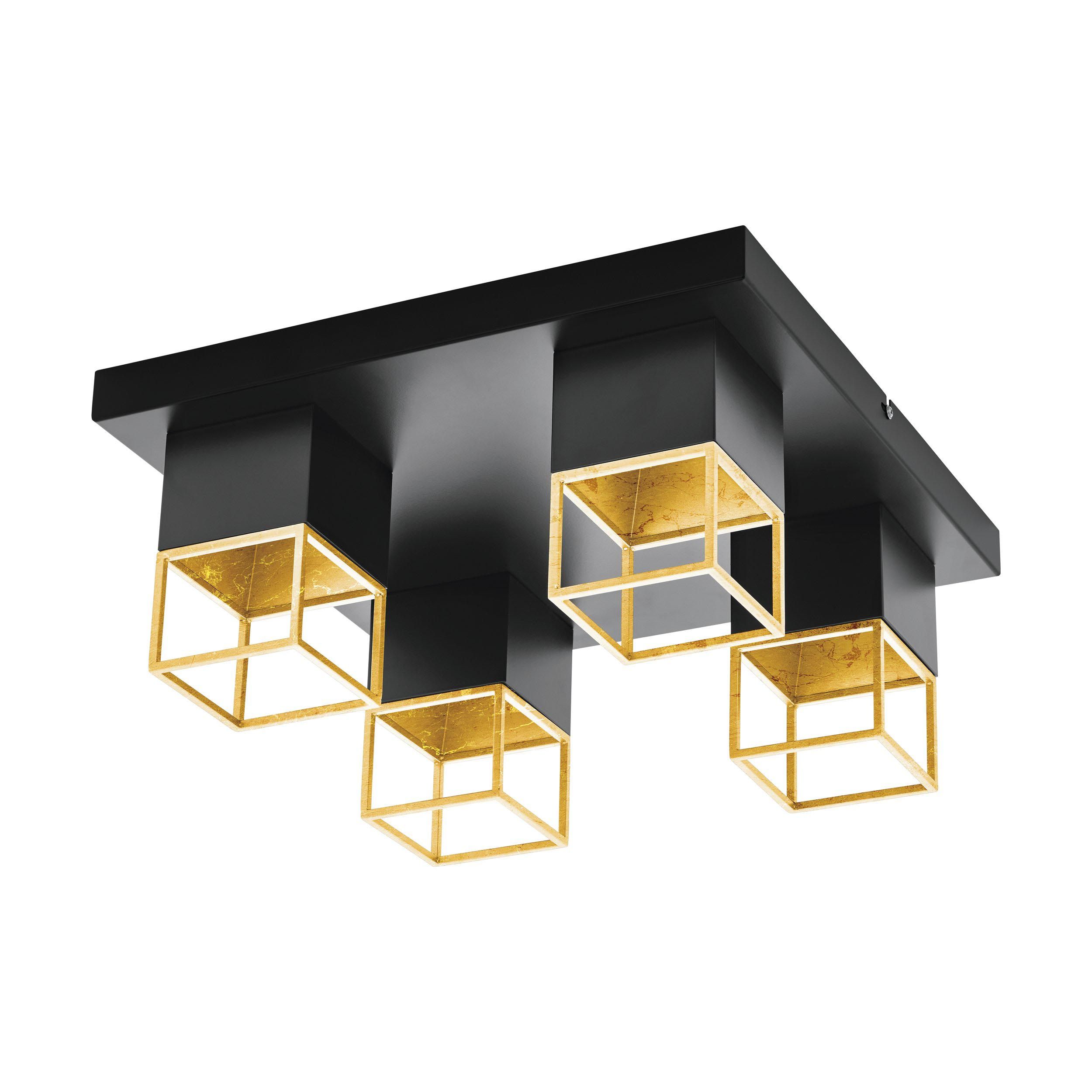 Plafonnier MONTEBALDO noir Ø38cm
