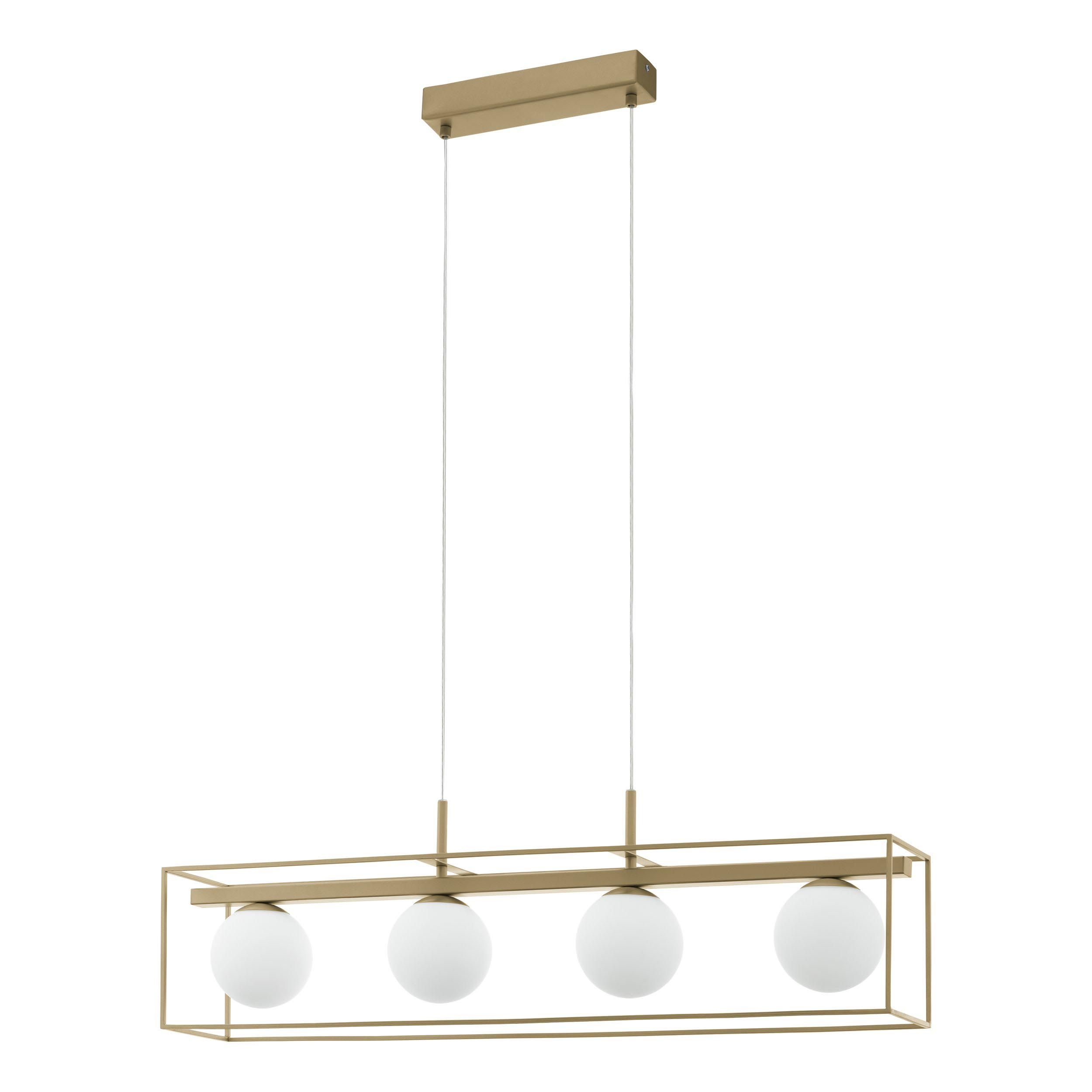Suspension VALLASPRA doré L91cm