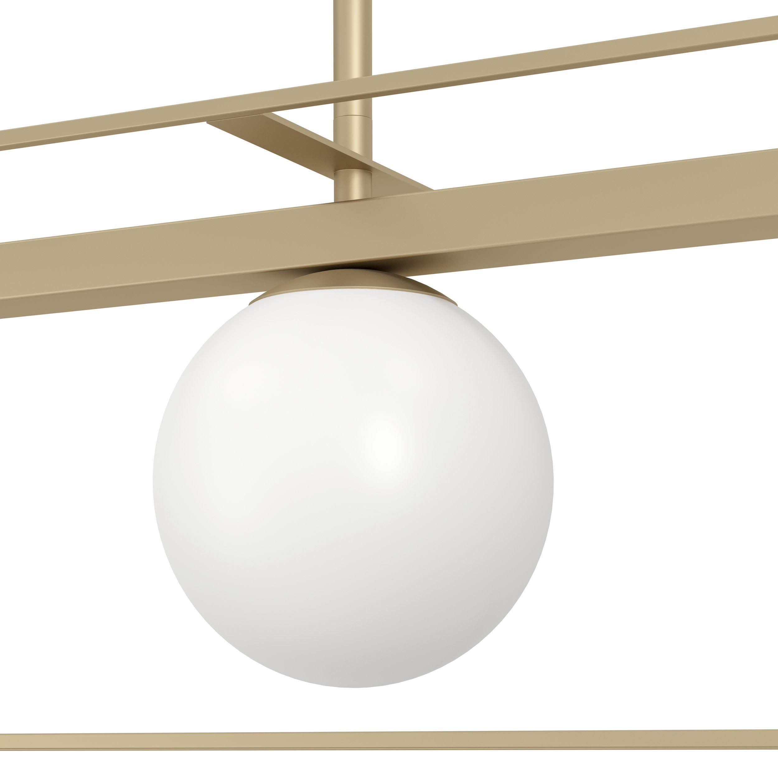 Suspension VALLASPRA doré L91cm