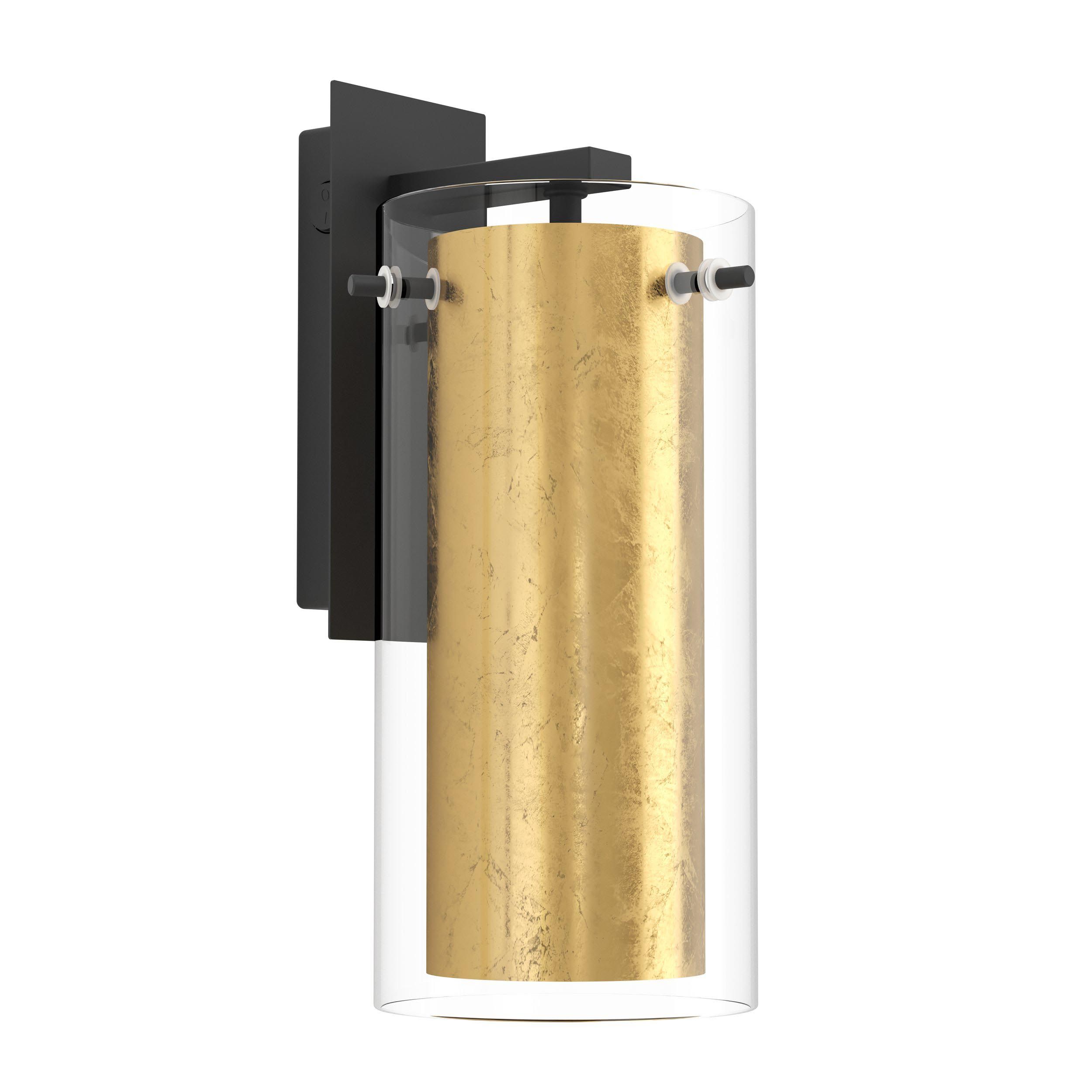 Applique PINTO GOLD doré/noir L49cm