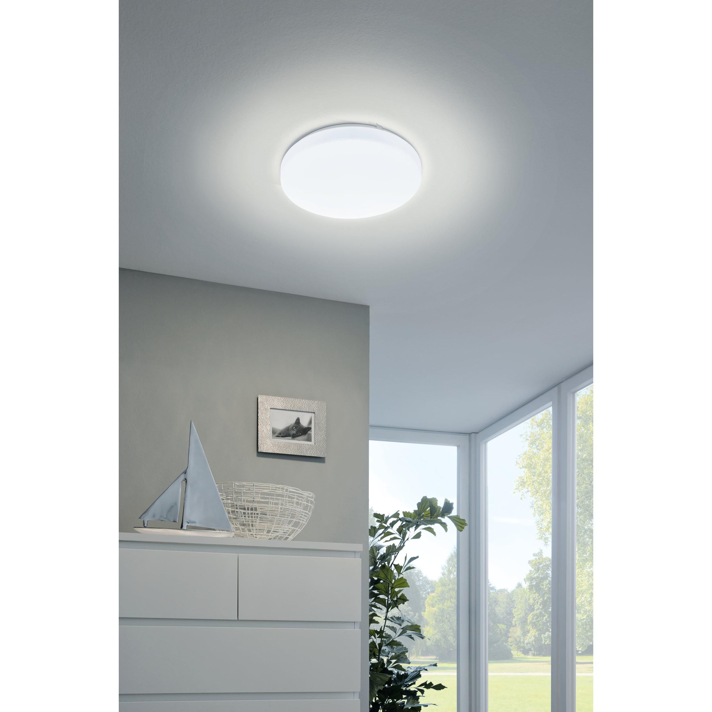 Plafonnier LED FRANIA blanc Ø28cm