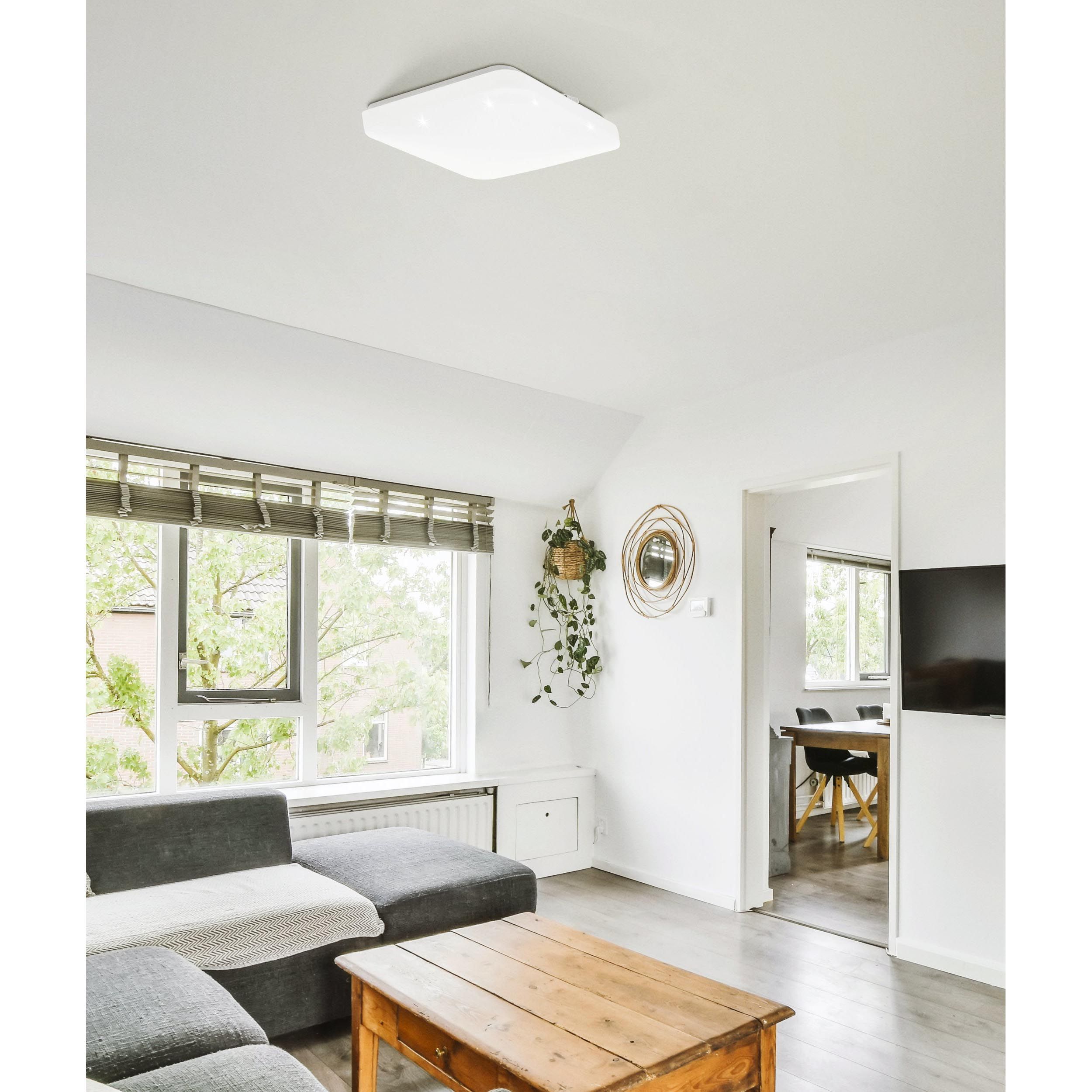 Plafonnier LED FRANIA blanc Ø43cm