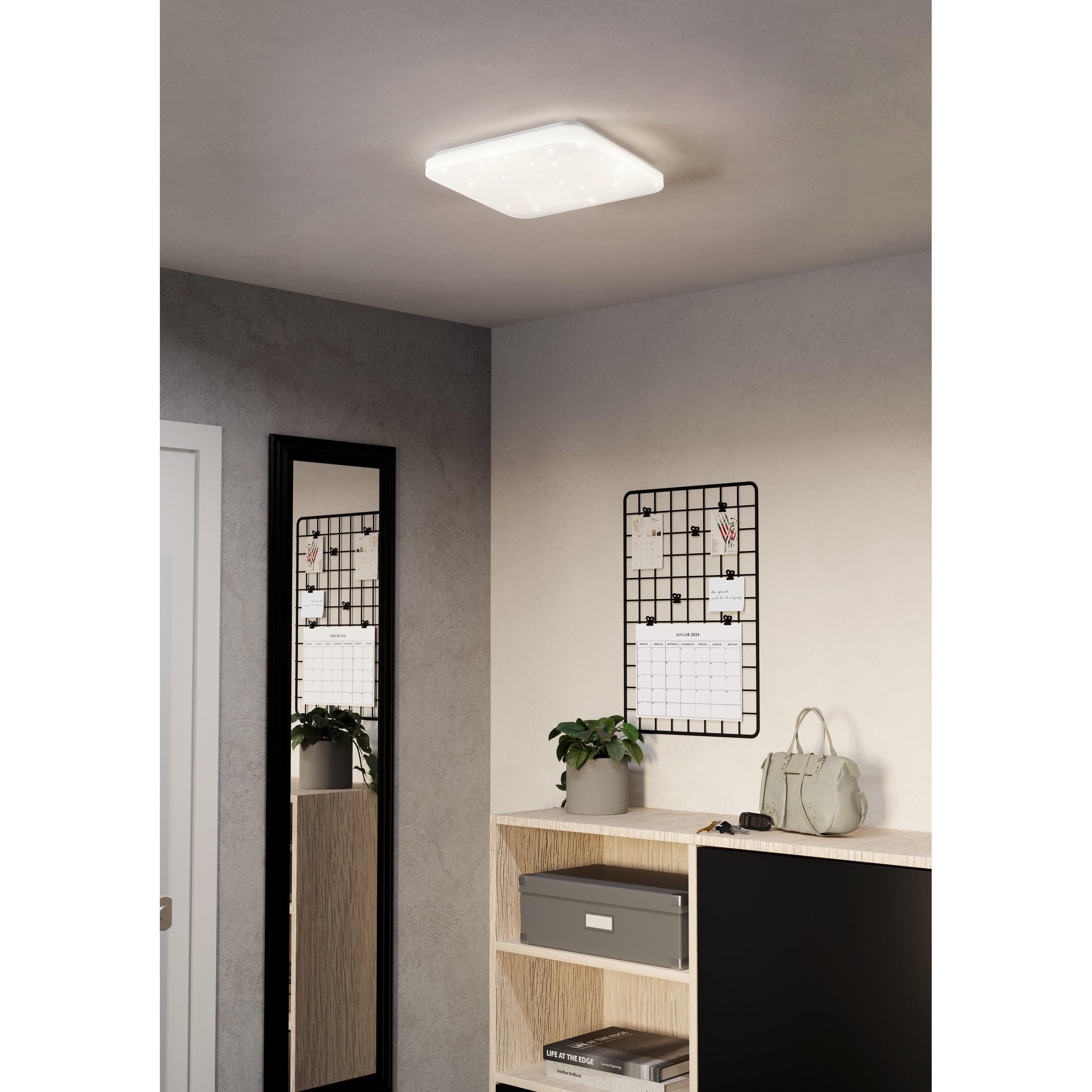 Plafonnier LED FRANIA-S blanc Ø33cm