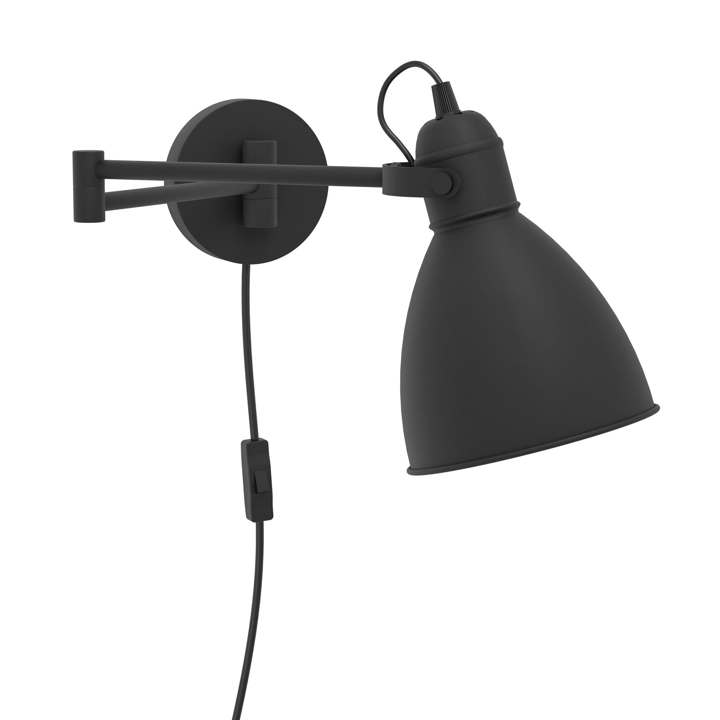 Applique SAN PERI noir H21cm