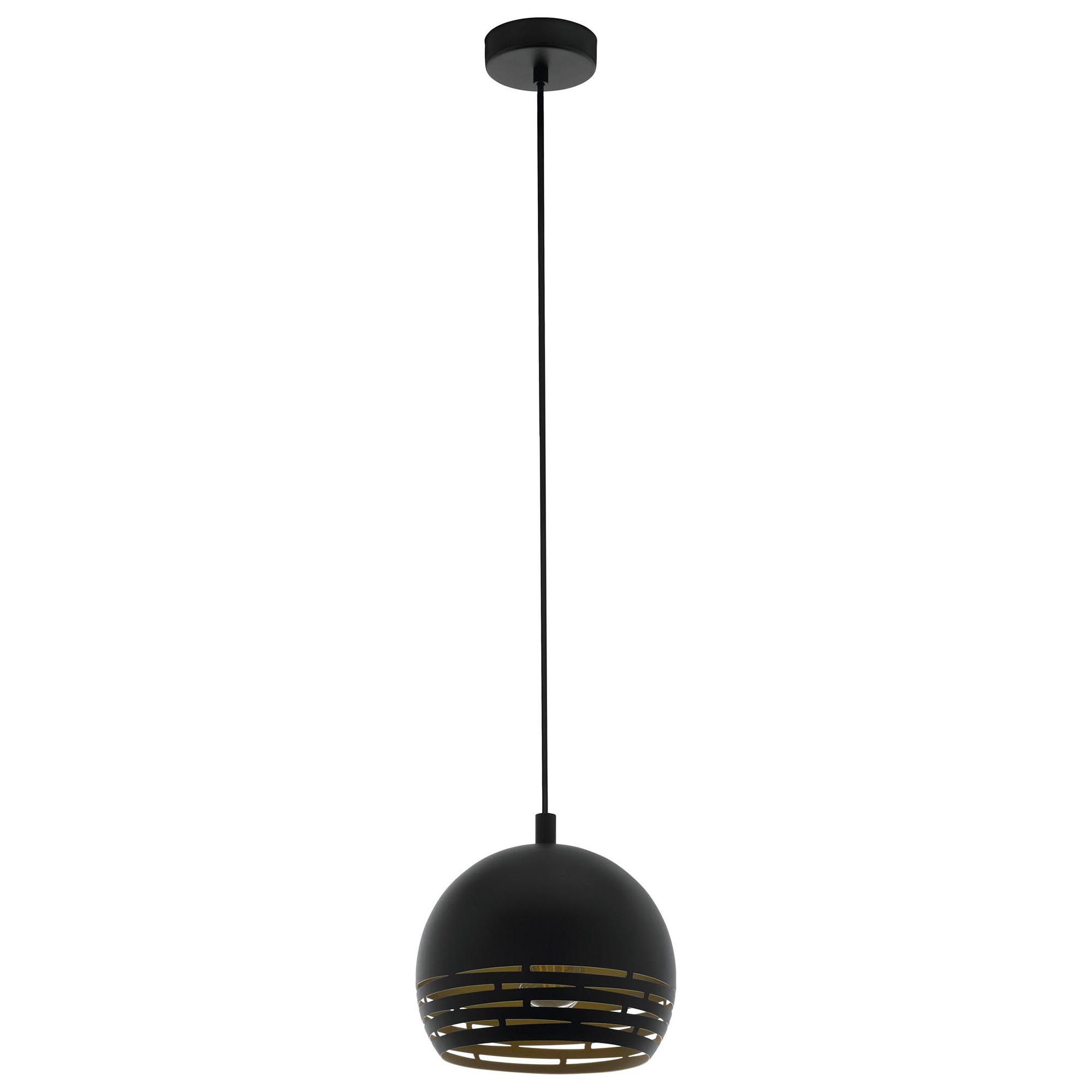 Suspension CAMASTRA noir Ø22,5cm