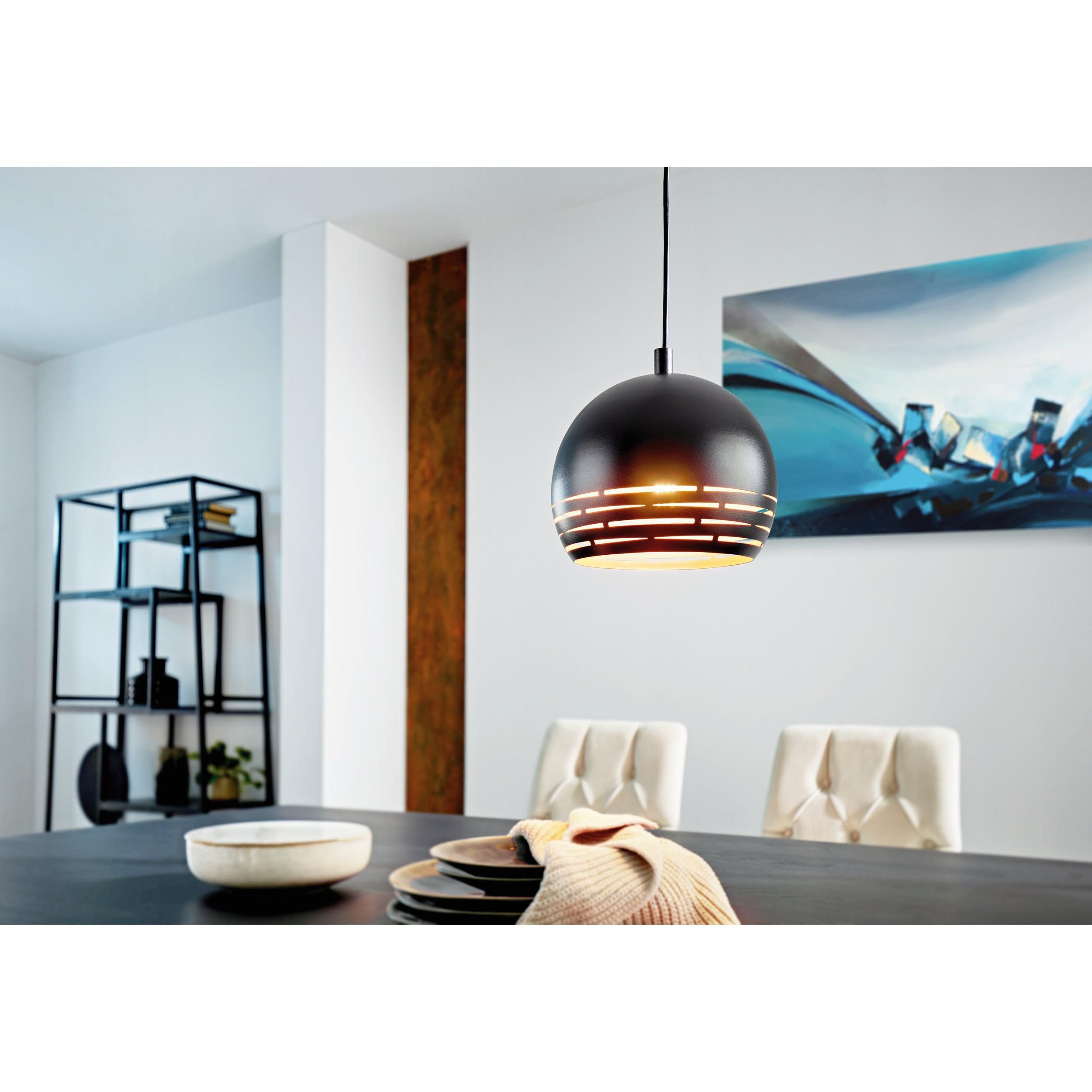 Suspension CAMASTRA noir Ø22,5cm