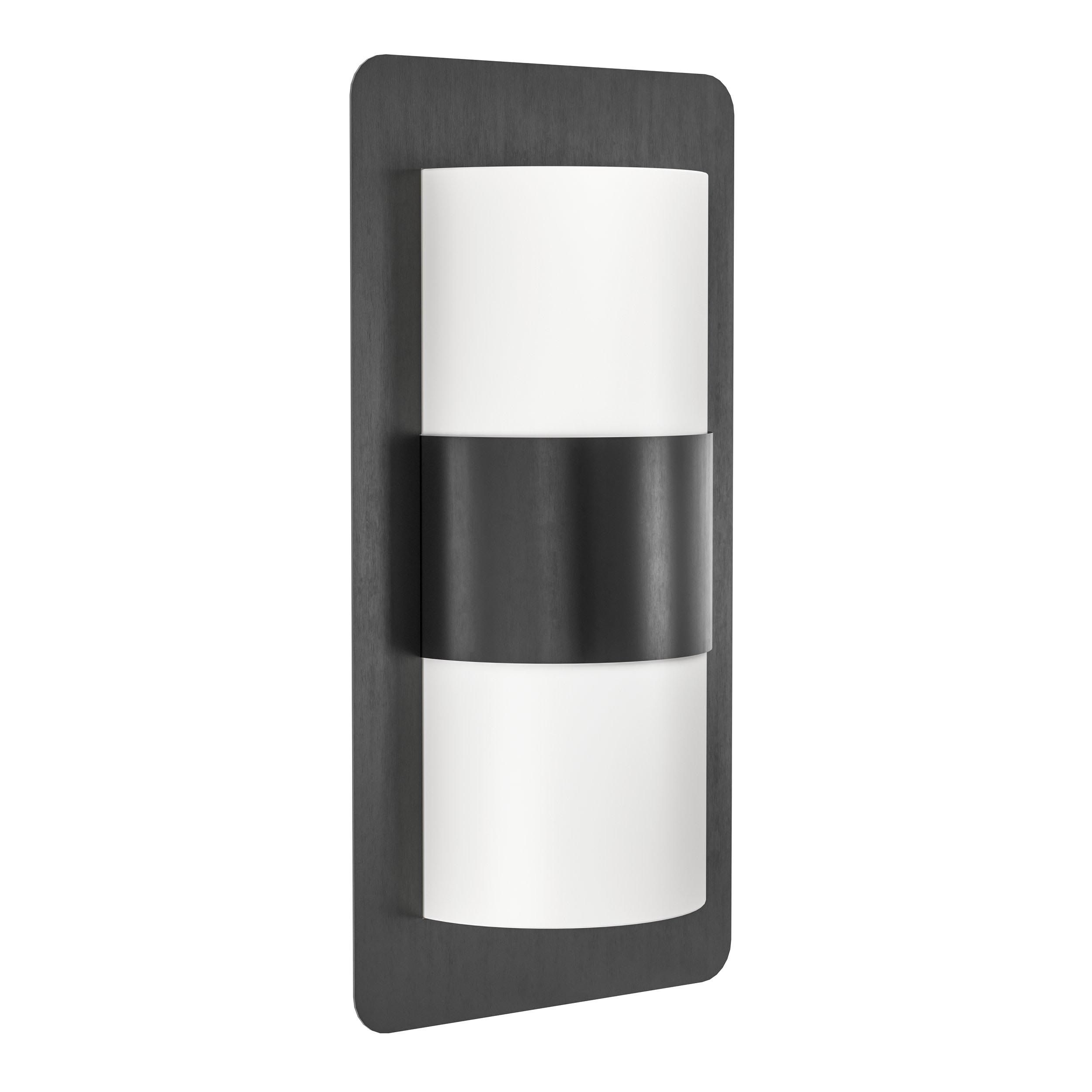 Applique extérieure CISTIERNA anthracite/blanc H35cm