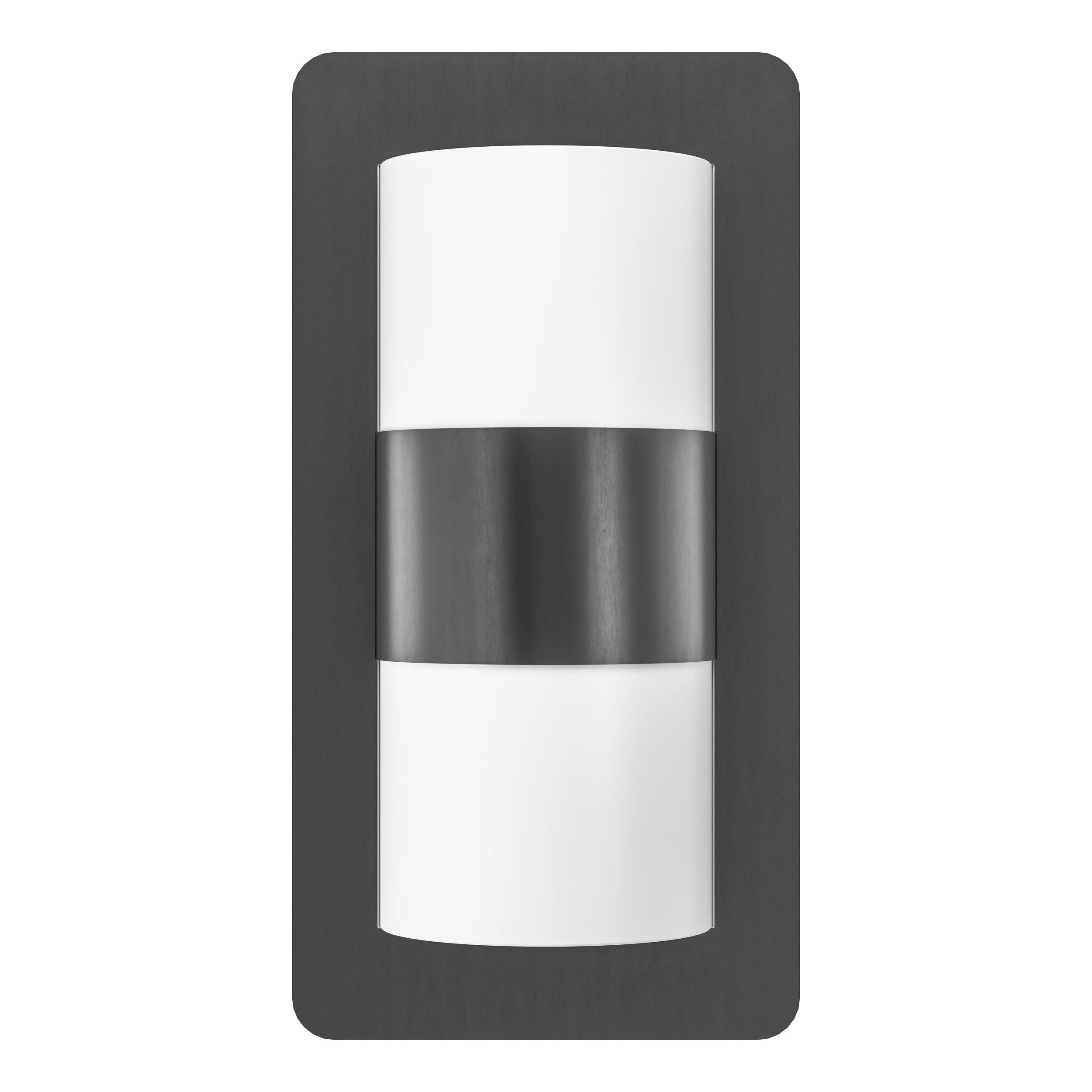 Applique extérieure CISTIERNA anthracite/blanc H35cm