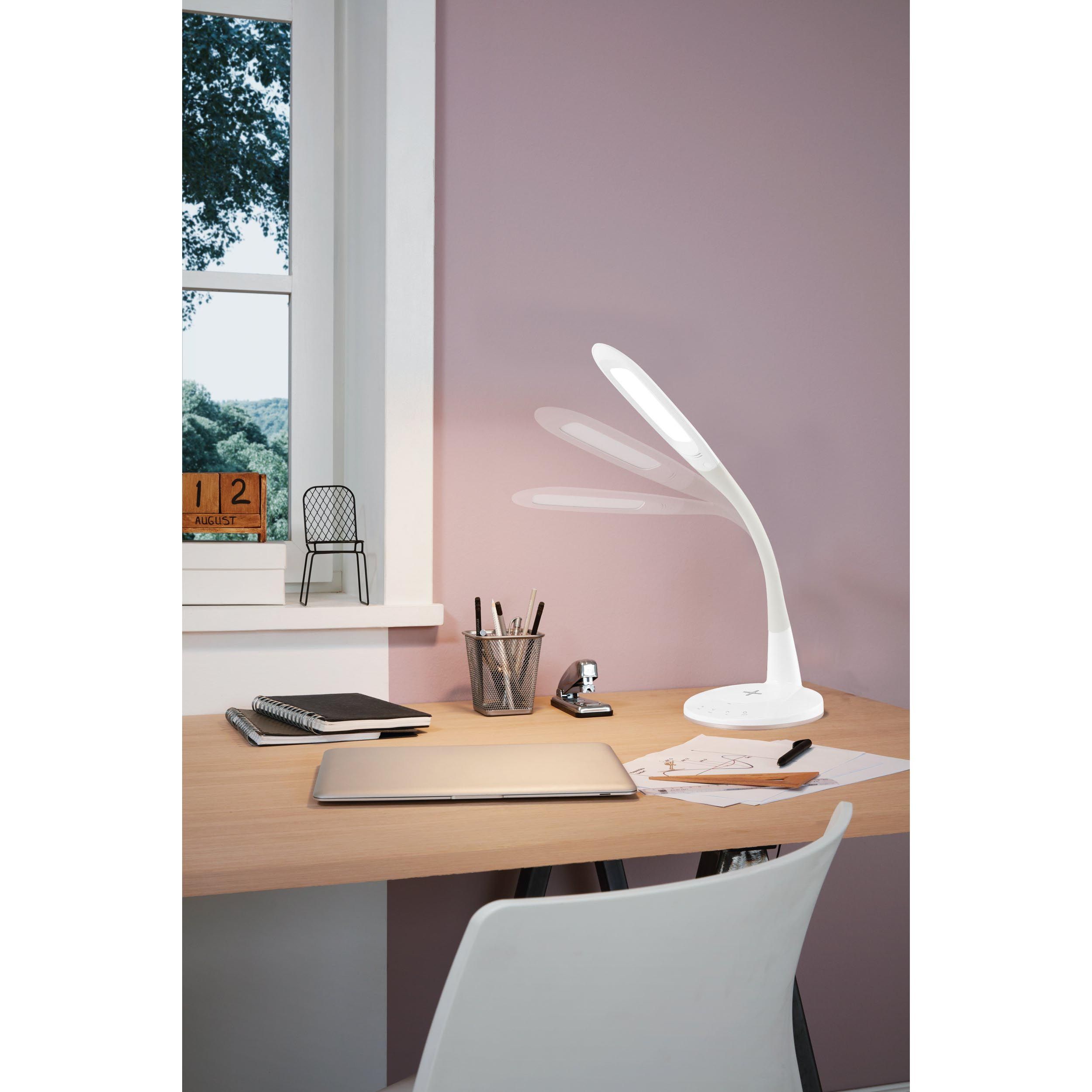 Lampe LED TRUNCA blanc H48,5cm