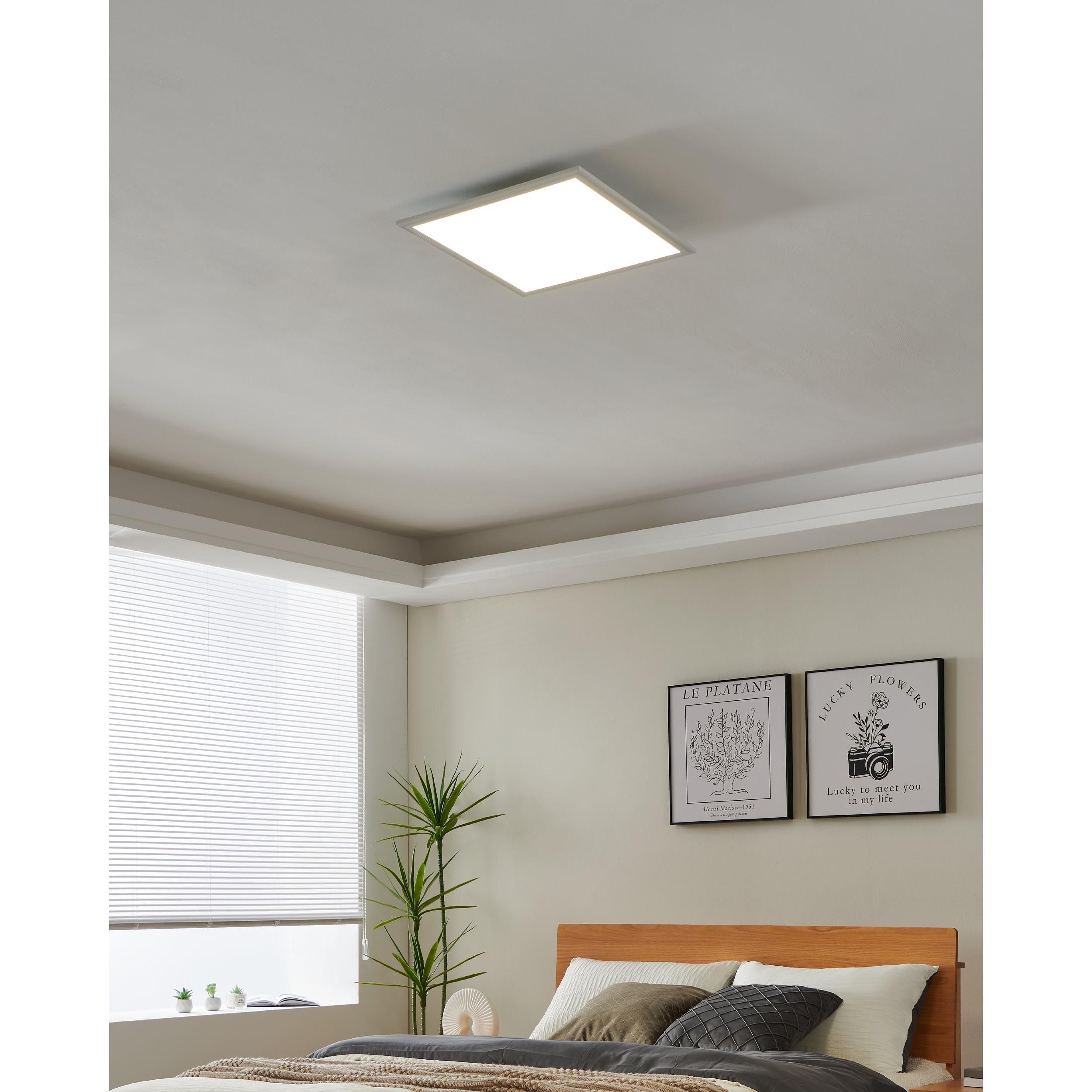 Plafonnier LED SALOBRENA 1 blanc Ø45cm