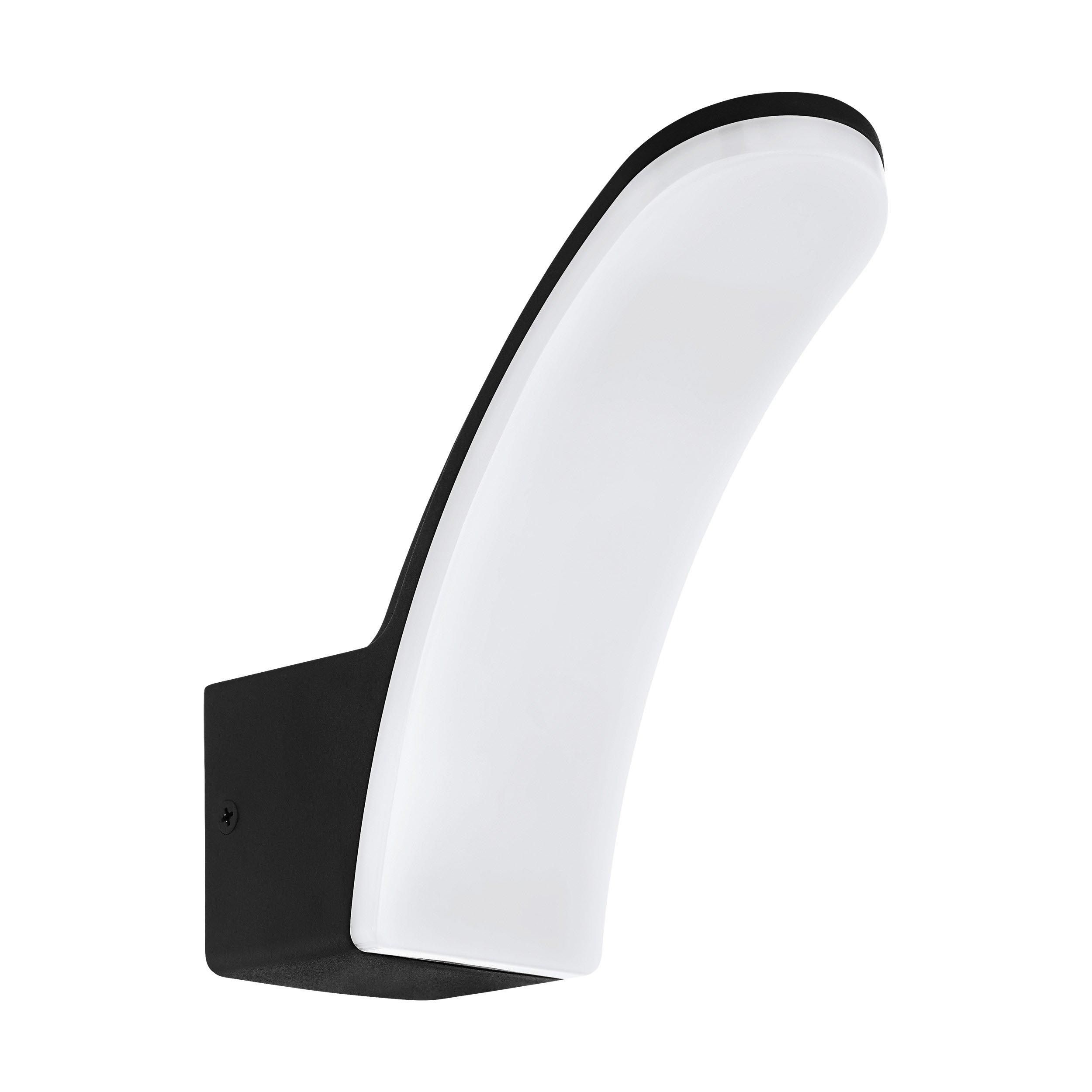 Applique extérieure LED FIUMICINO noir H18cm