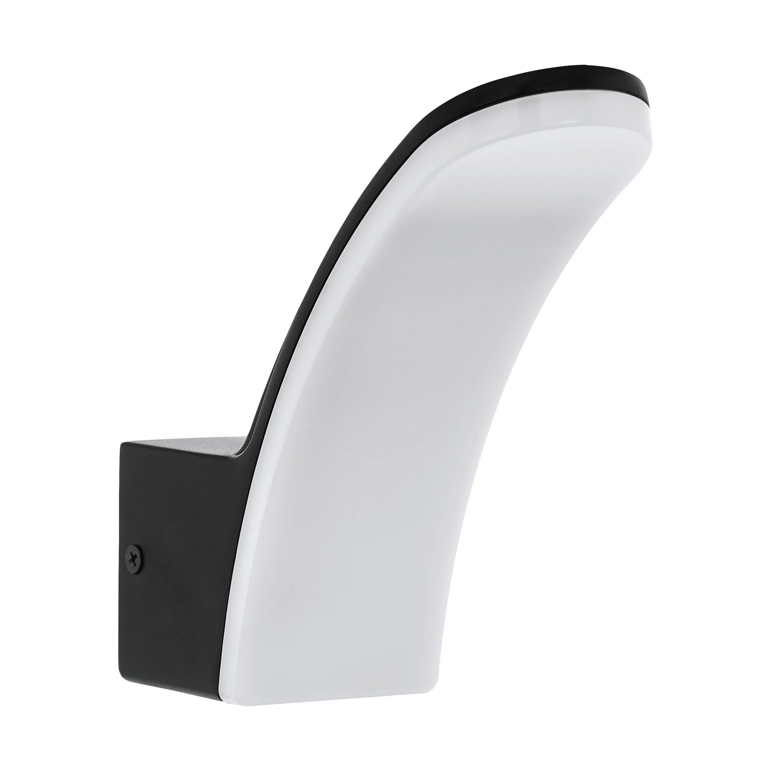 Applique extérieure LED FIUMICINO noir H18cm