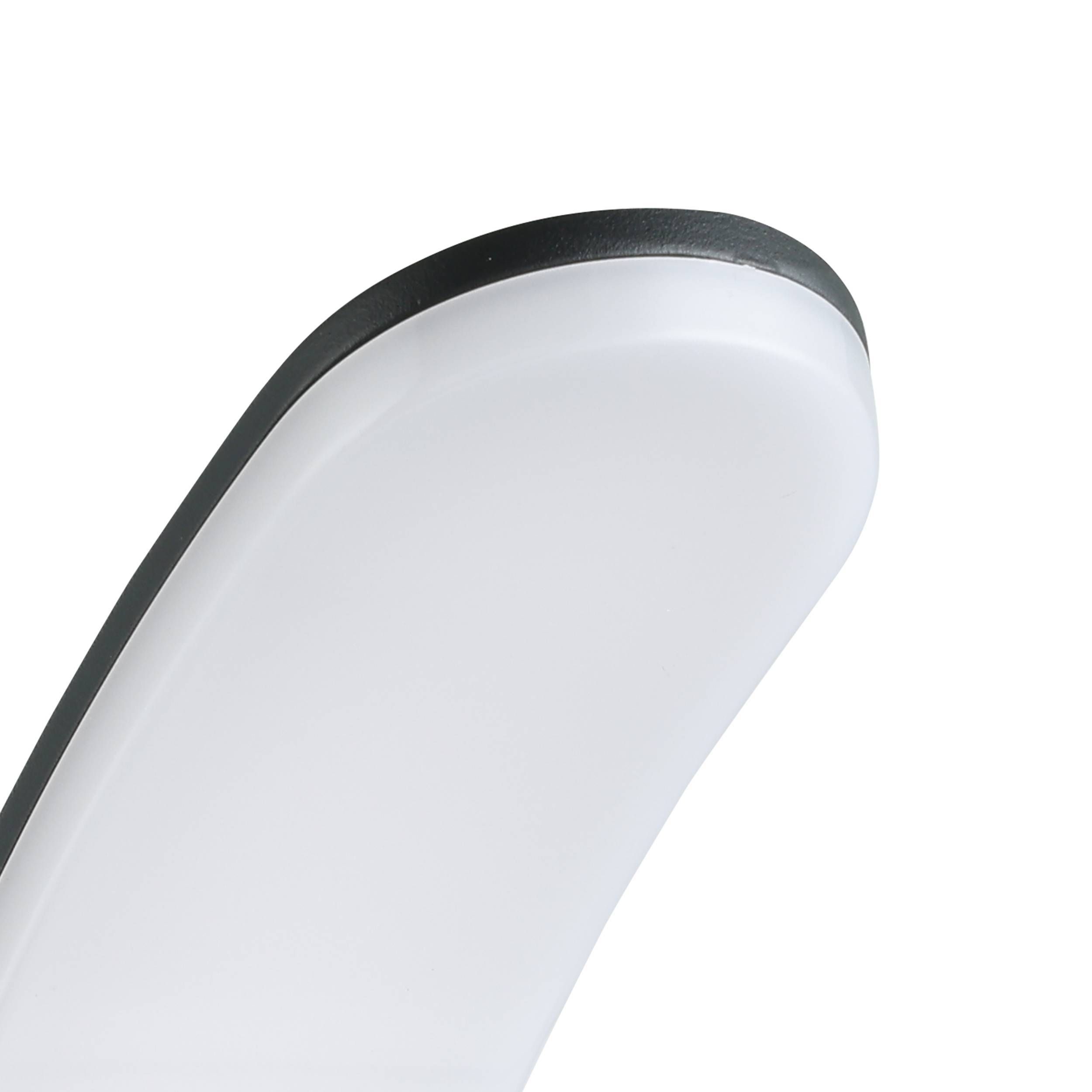 Applique extérieure LED FIUMICINO noir H18cm