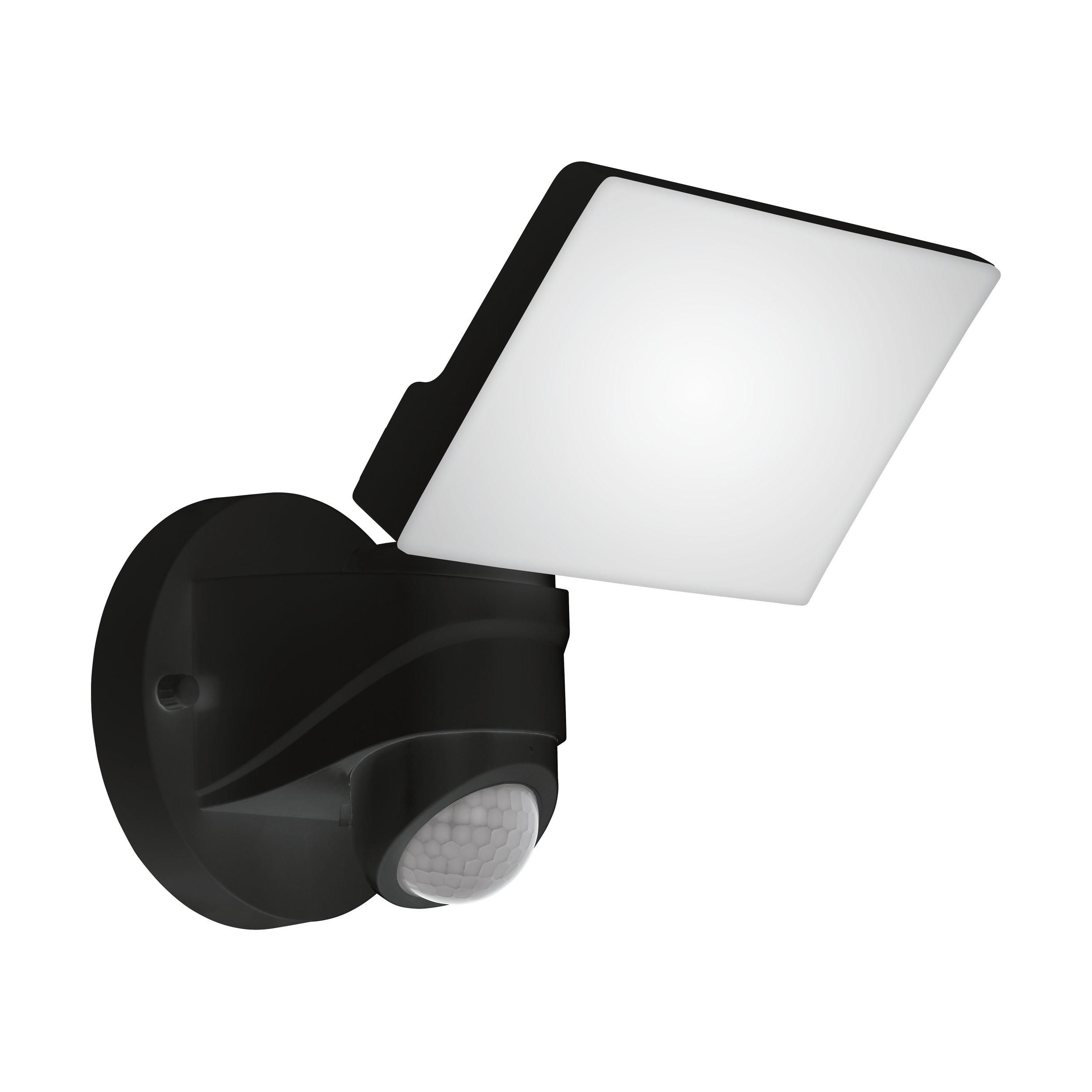 Applique extérieure LED PANIGO noir H26cm