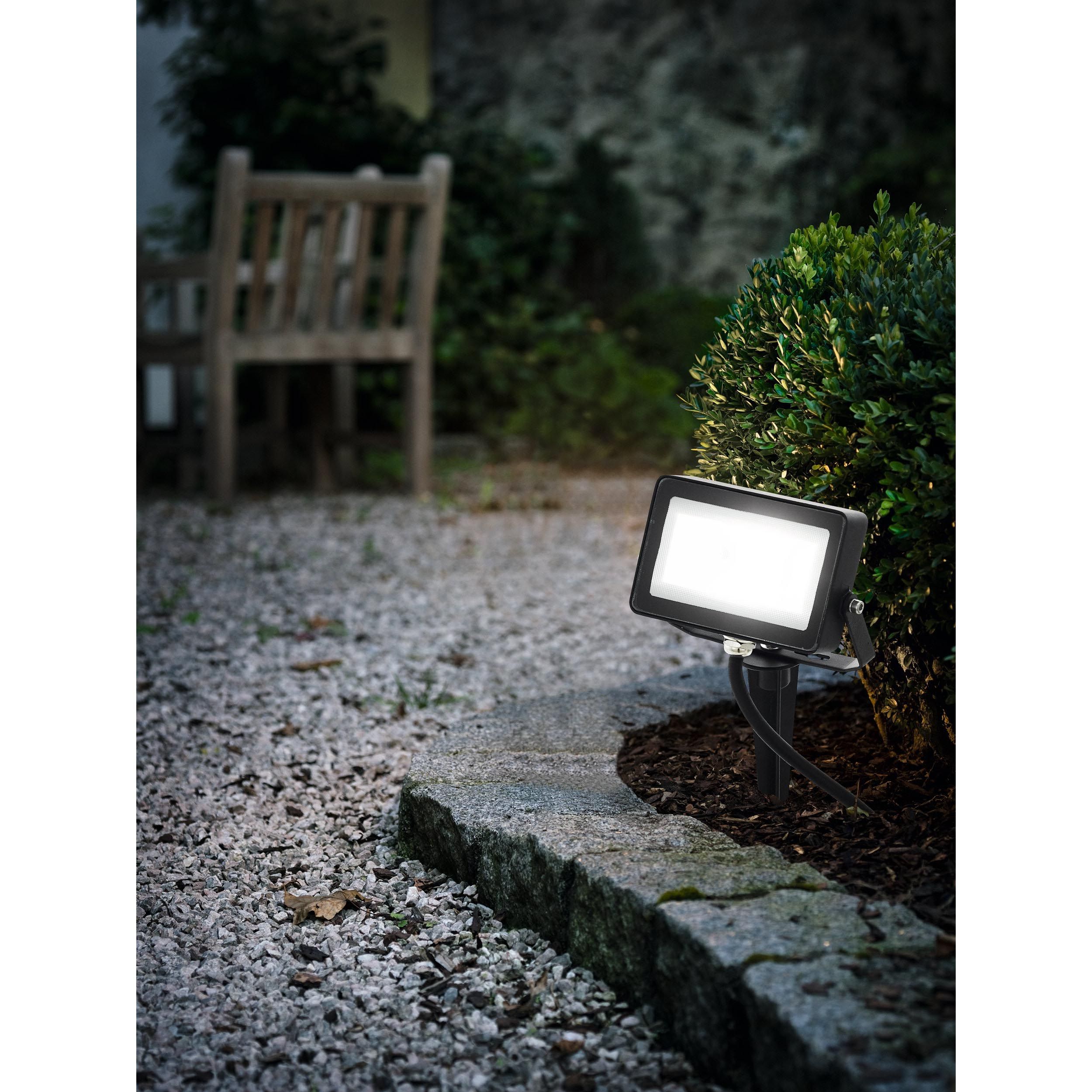 Projecteur extérieur FAEDO 4 noir L13cm