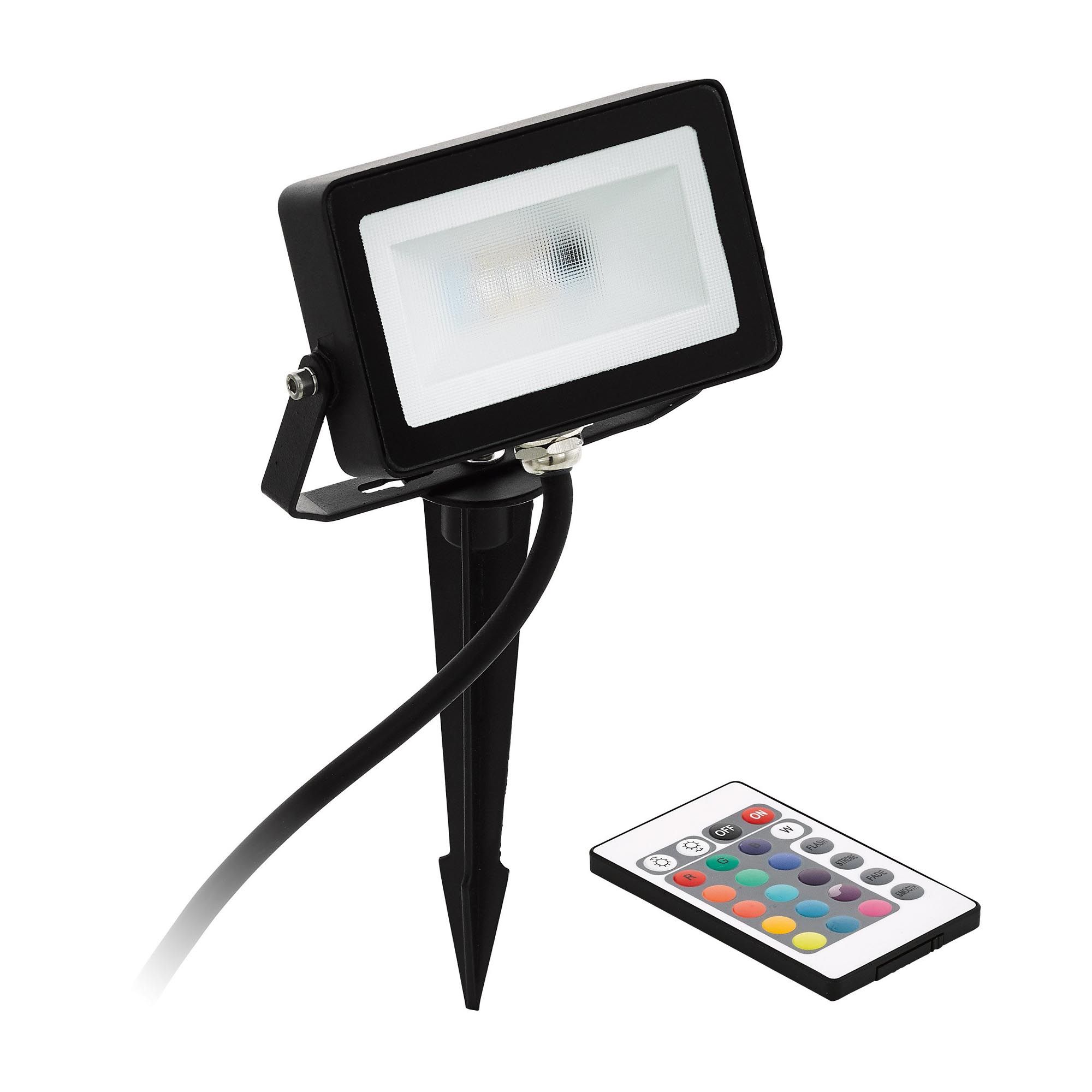 Projecteur extérieur FAEDO 4 noir L13cm